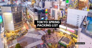 Tokyo spring packing list feat