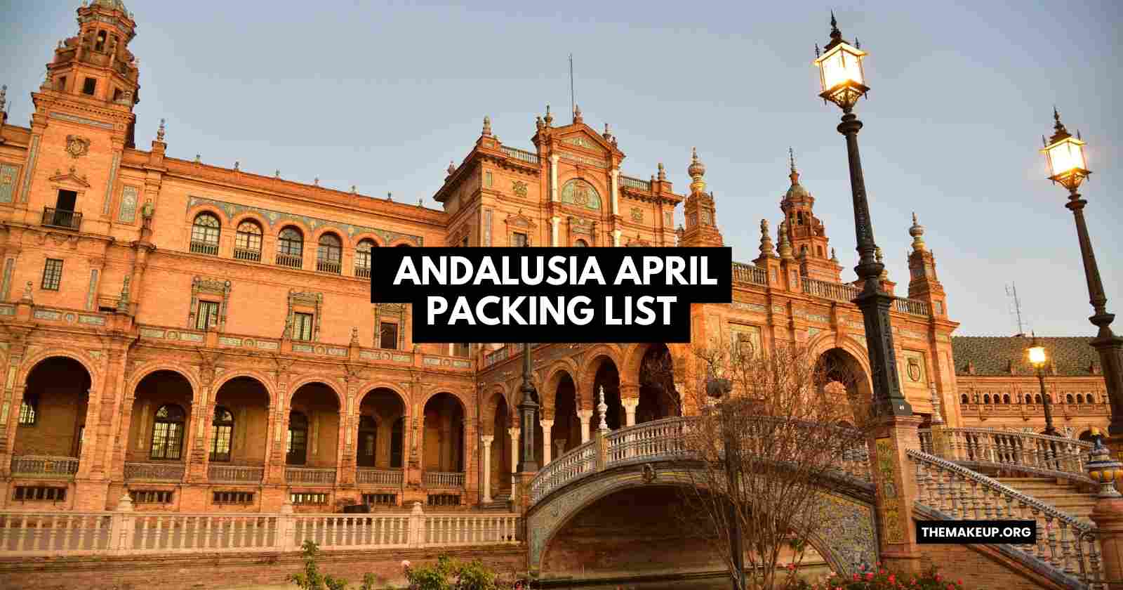 Andalusia April Packing List