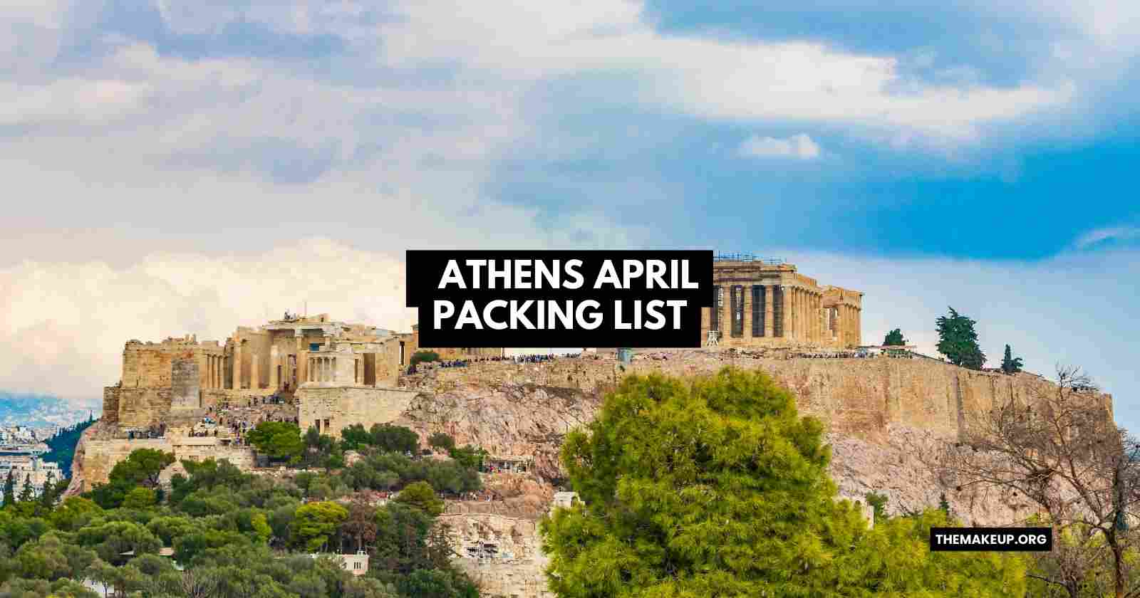 Athens April Packing List