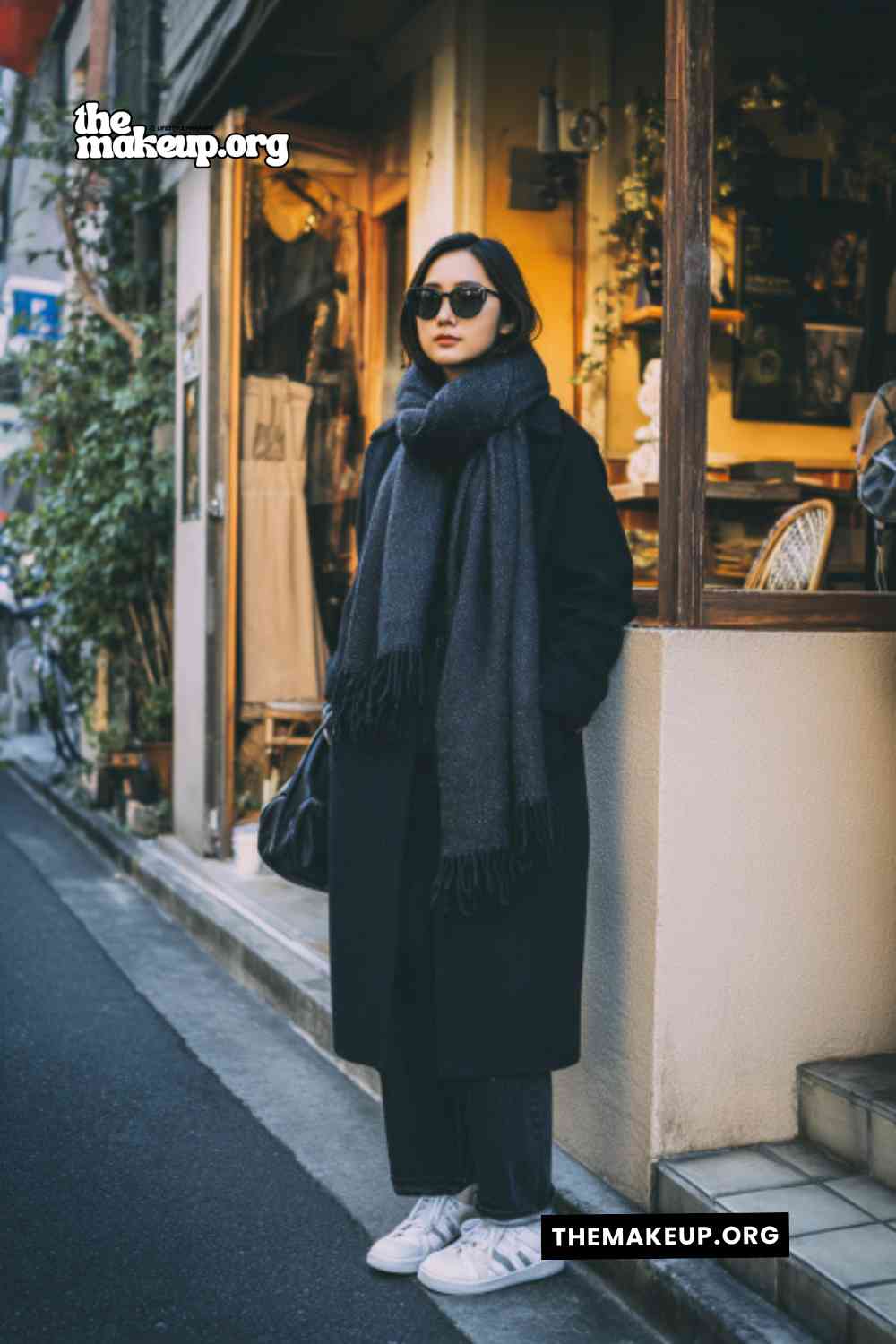 Japan spring layering outfits