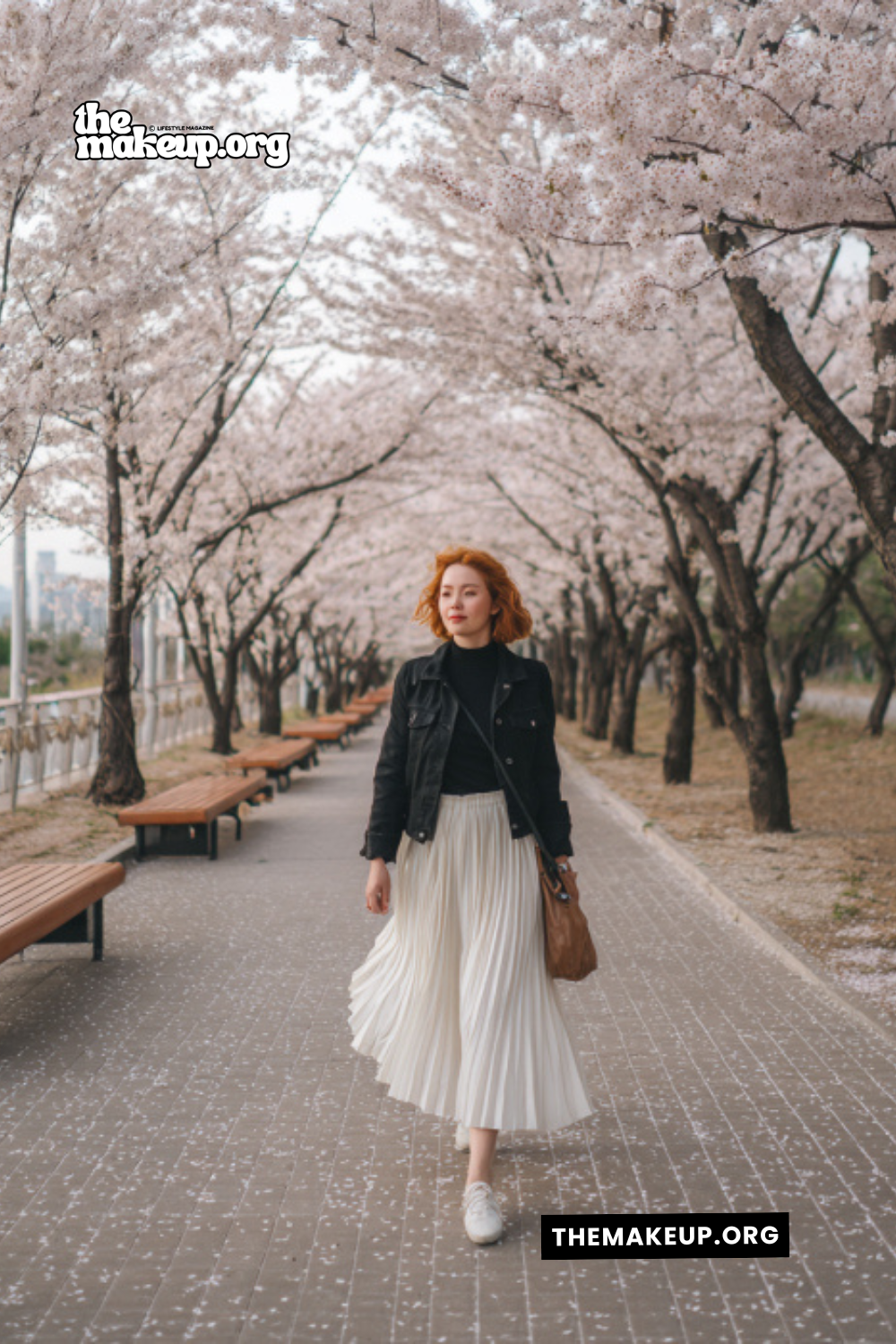 Korea spring outfits with skirts