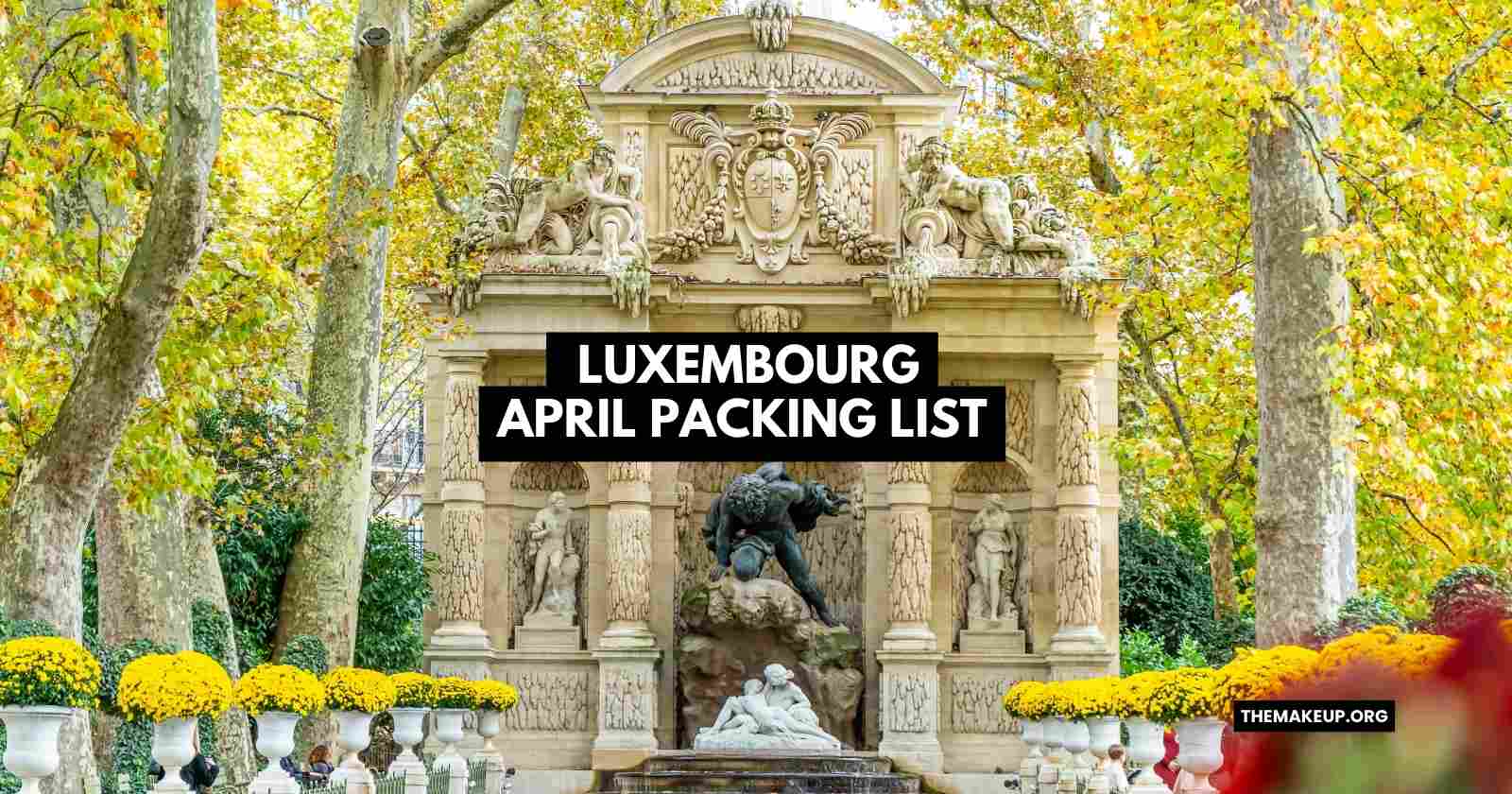 Luxembourg April Packing List