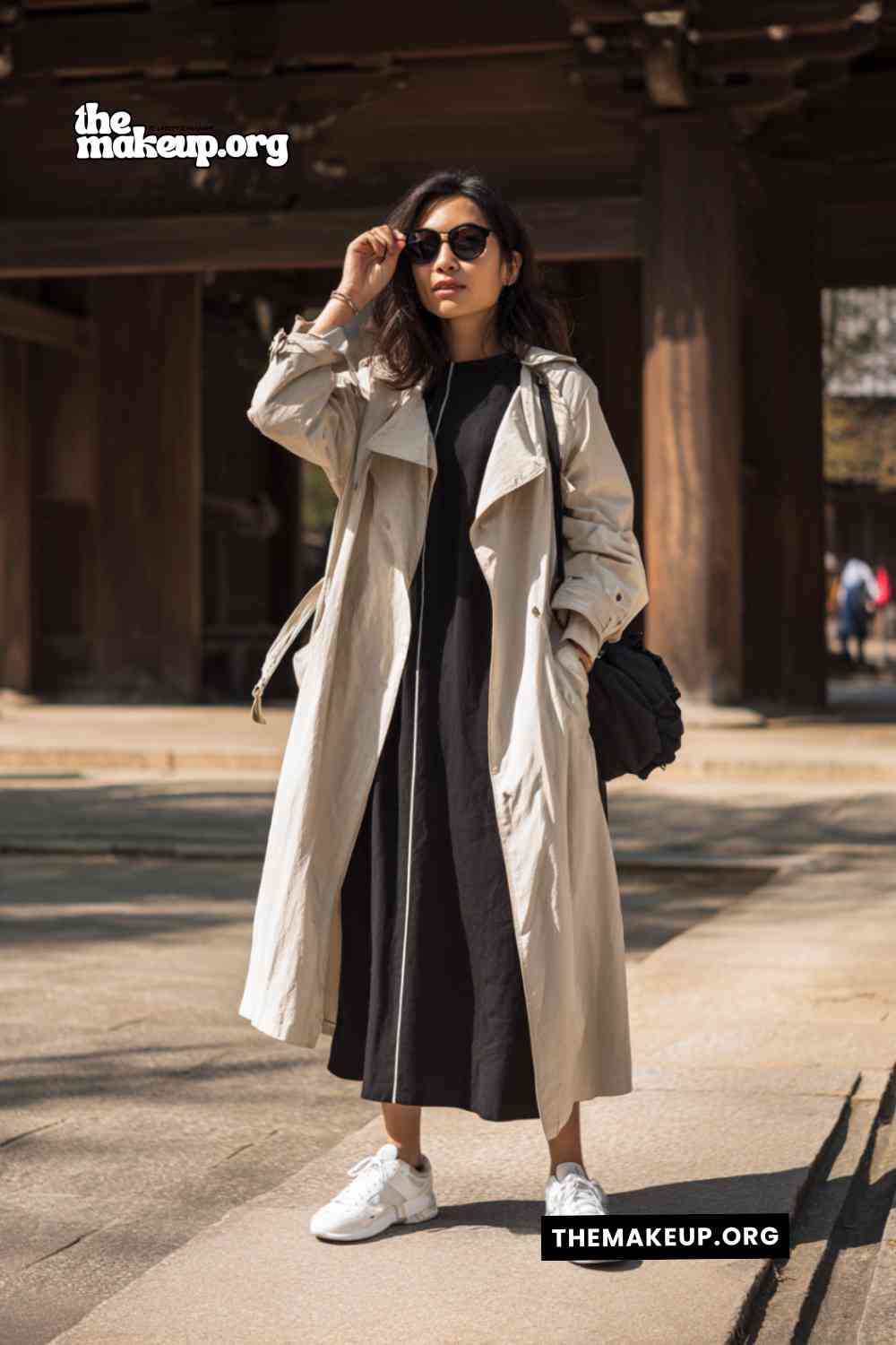 Stylish outfits Japan spring travel