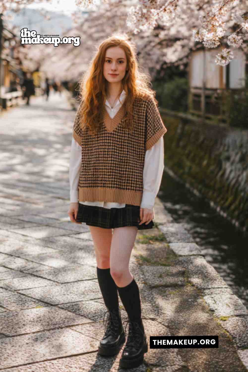japan spring layering outfits