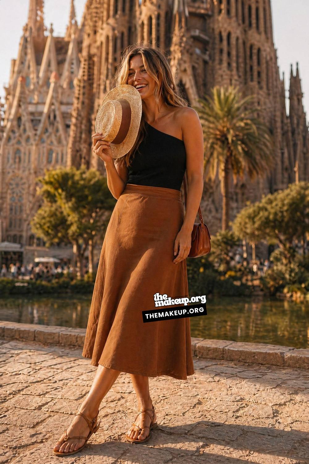 One Shoulder Top For Sunlit Plazas for Europe Travel Wardrobe