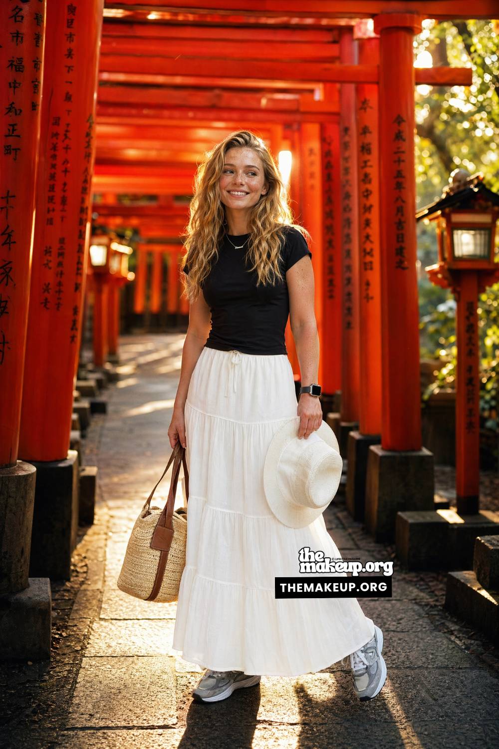Japan Summer Outfit Inspiration — Temple Pathway Ease for Japan Summer Outfit Inspiration