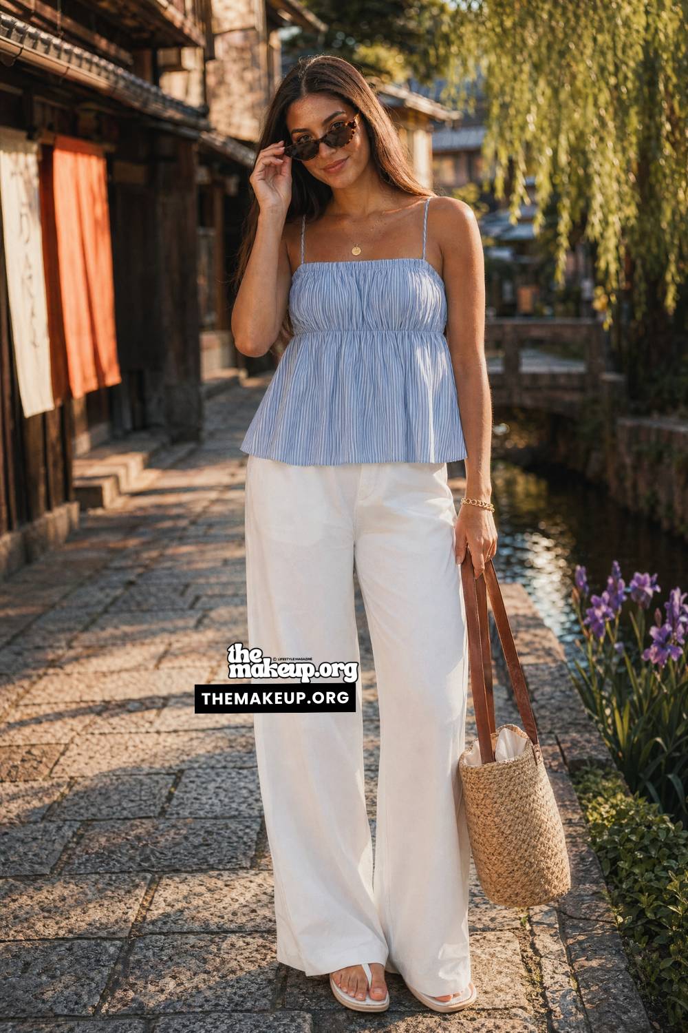 Stone Path Strolls in Japan Summer Outfits for Japan Summer Outfits