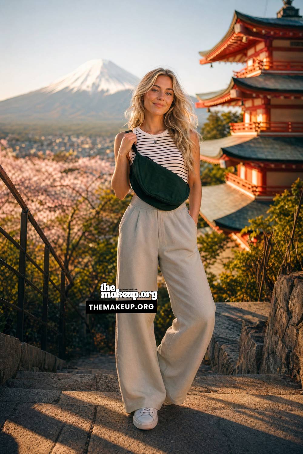 Japan Trip Clothing Inspiration — Stripes and Wide-Legs as Japan Trip Clothing Inspiration