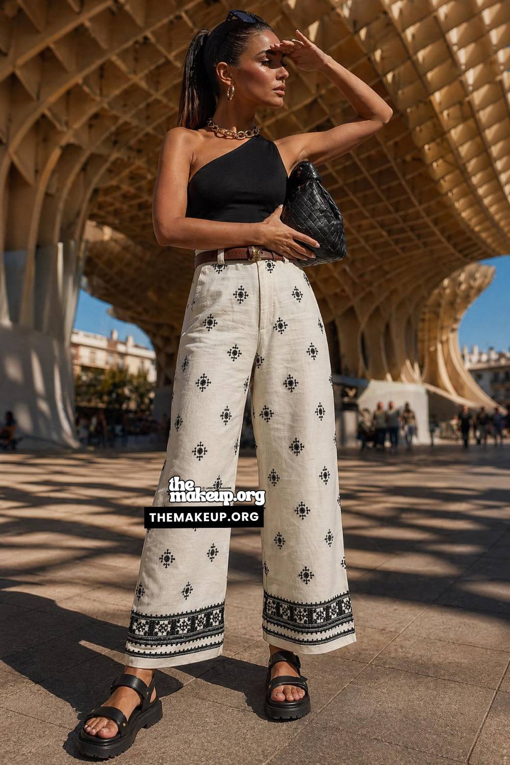 Sunlit Geometry Inspires Outfit Ideas For Spain Trip | Outfit Ideas For Spain Trip