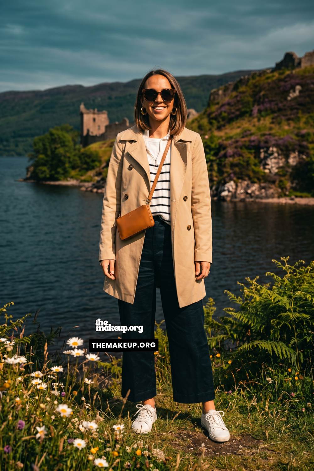 Trench Layers Elevate Outfit Inspiration For Scotland Trip for Outfit Inspiration For Scotland Trip