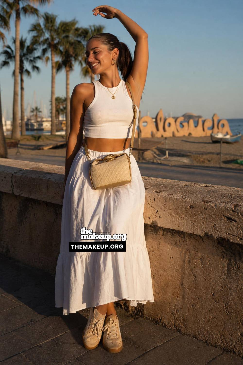 Sunlit White Separates Inspire Spain Summer Clothing Ideas | Spain Summer Clothing Ideas