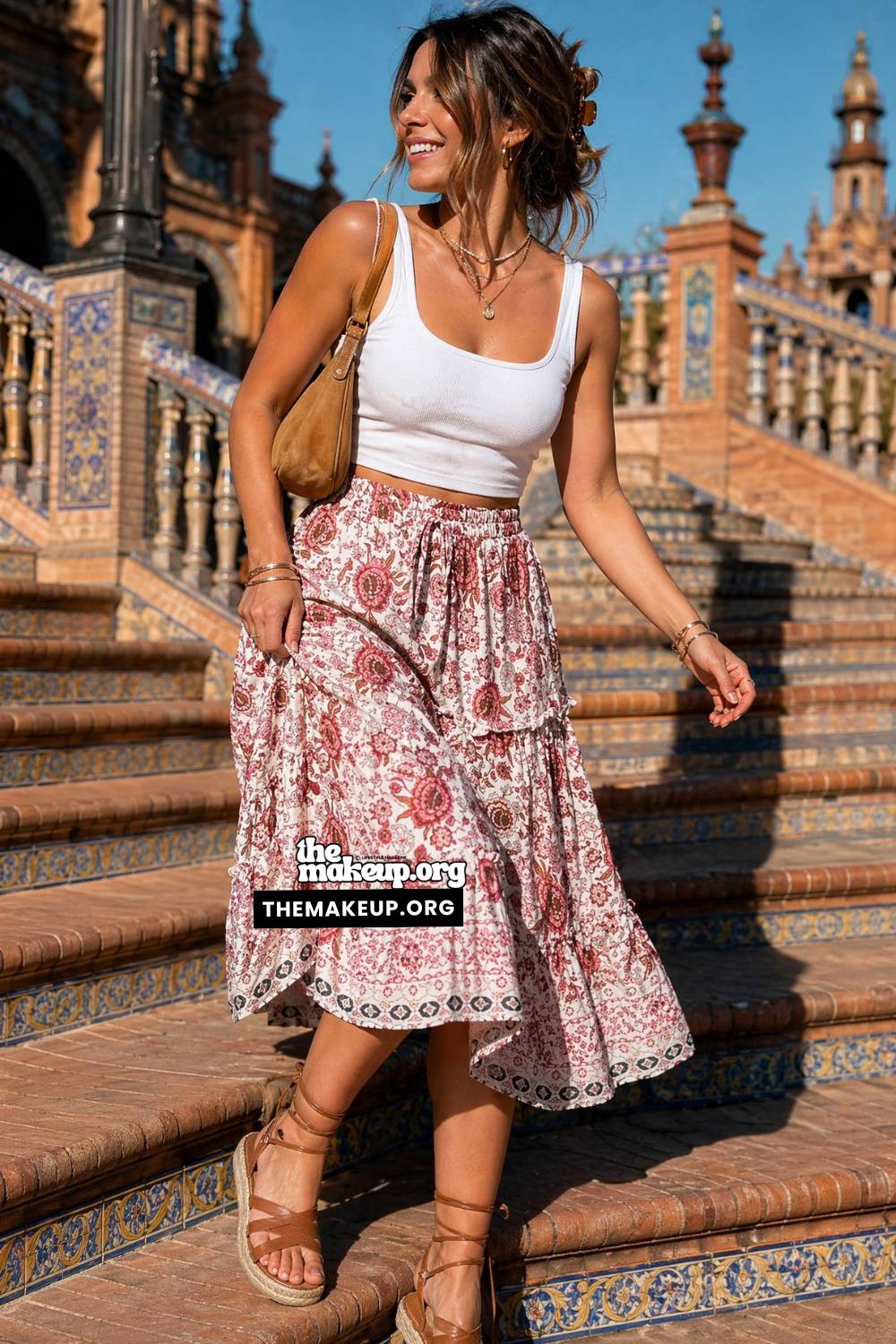 Spain Summer Outfits — Printed Skirt Sets Spain Summer Outfits Tone