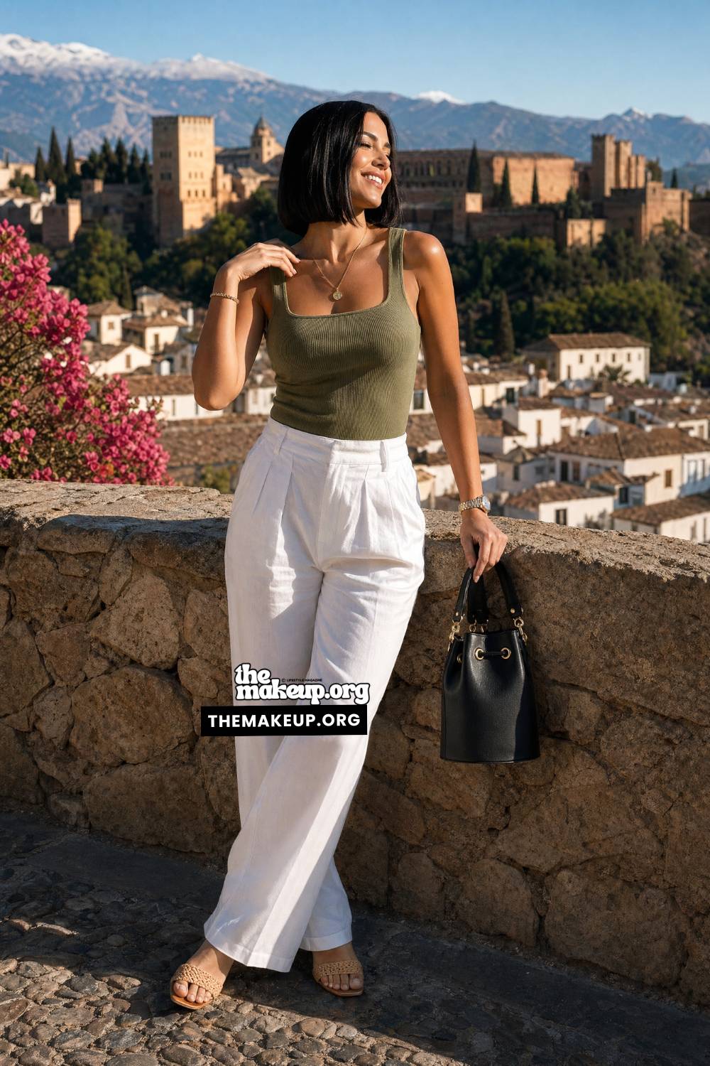 Spain Vacation Outfit Inspiration — Sunlit Neutrals For Spain Vacation Outfit Inspiration