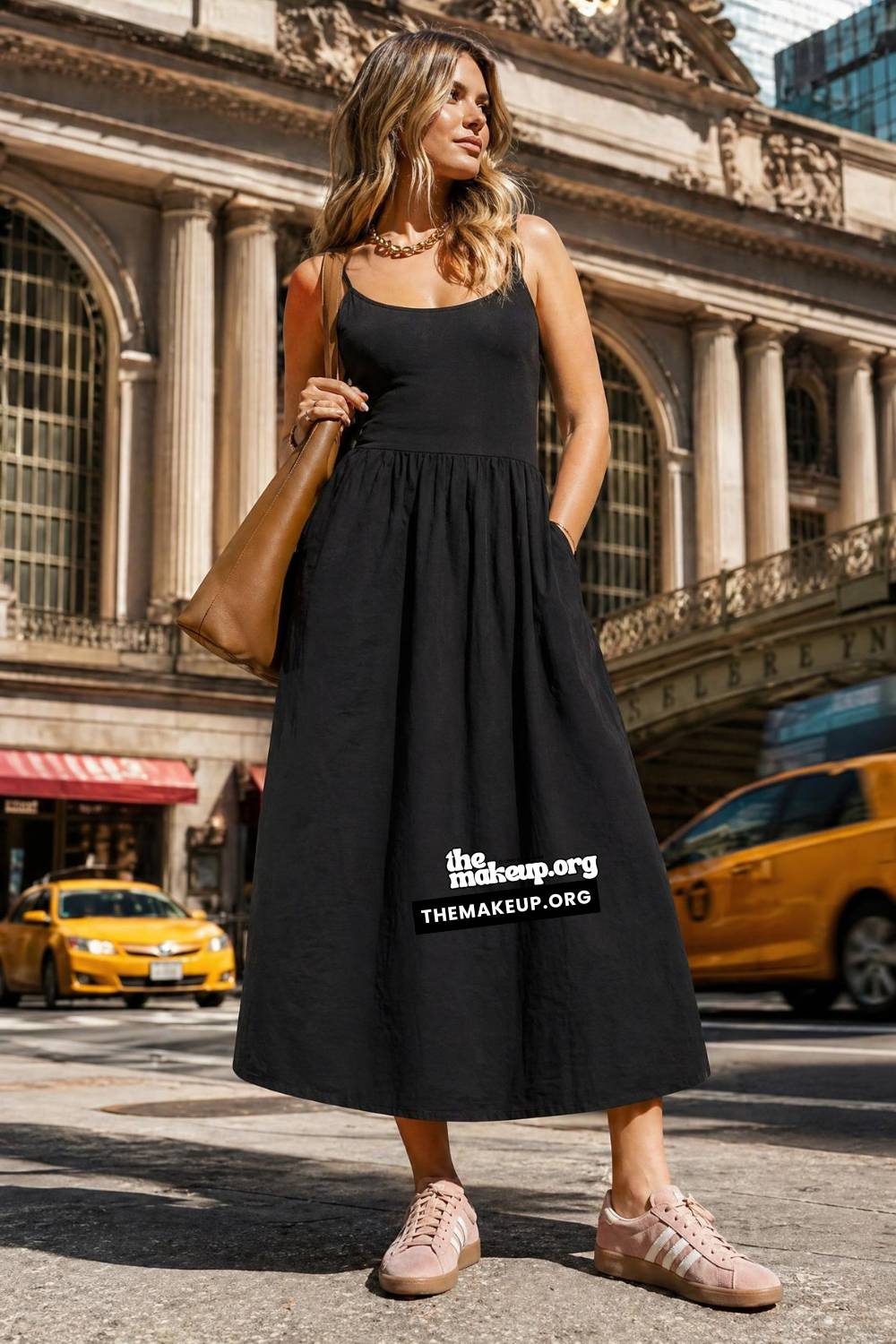 Black Maxi Dress For City Heat for Urban Summer Outfit Ideas