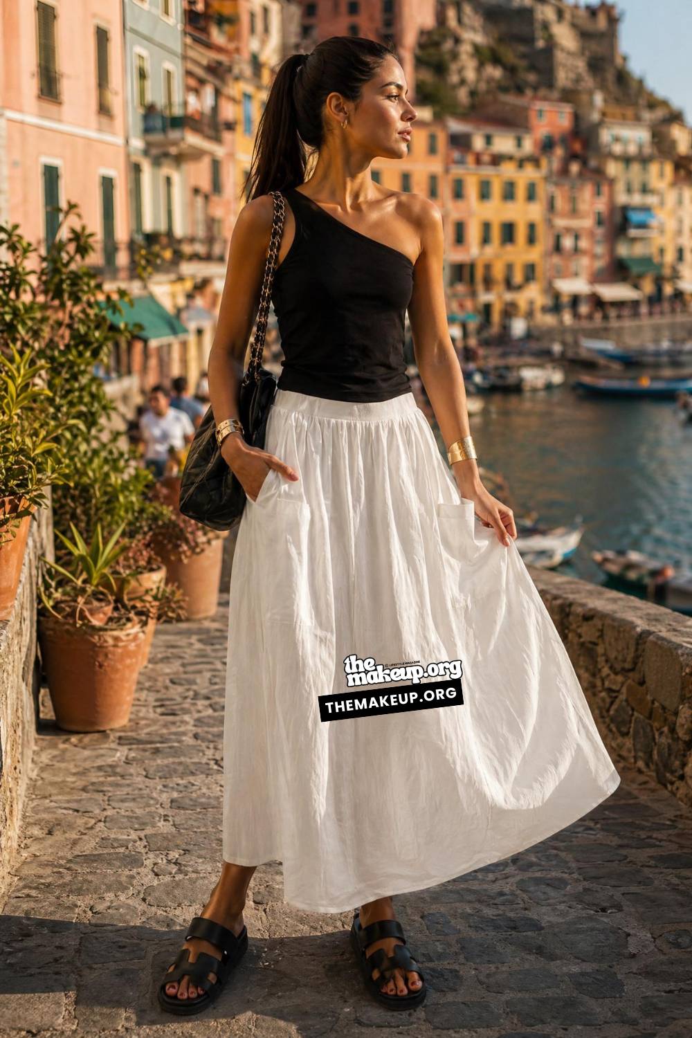 Asymmetrical Top For Coastal Summers for What To Wear In Italy Summer