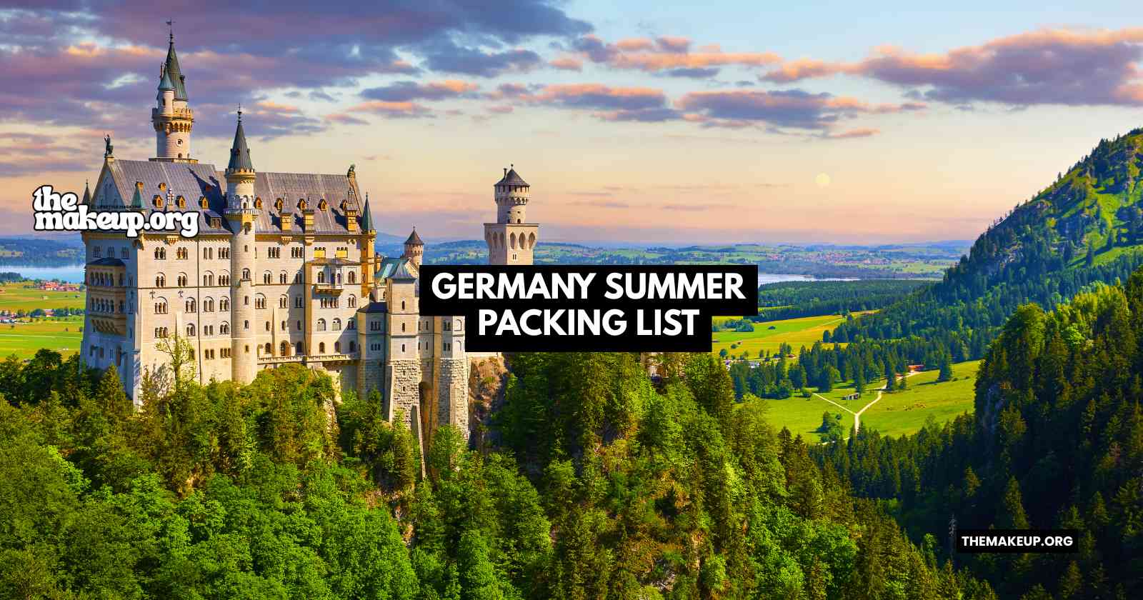 Germany Summer Packing List