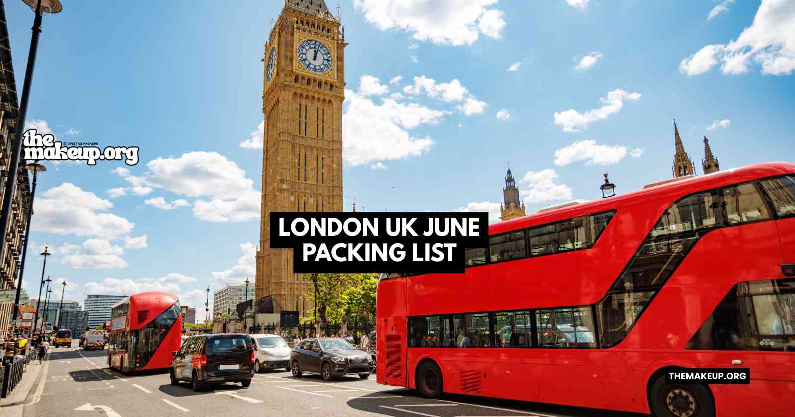 London UK June Packing List