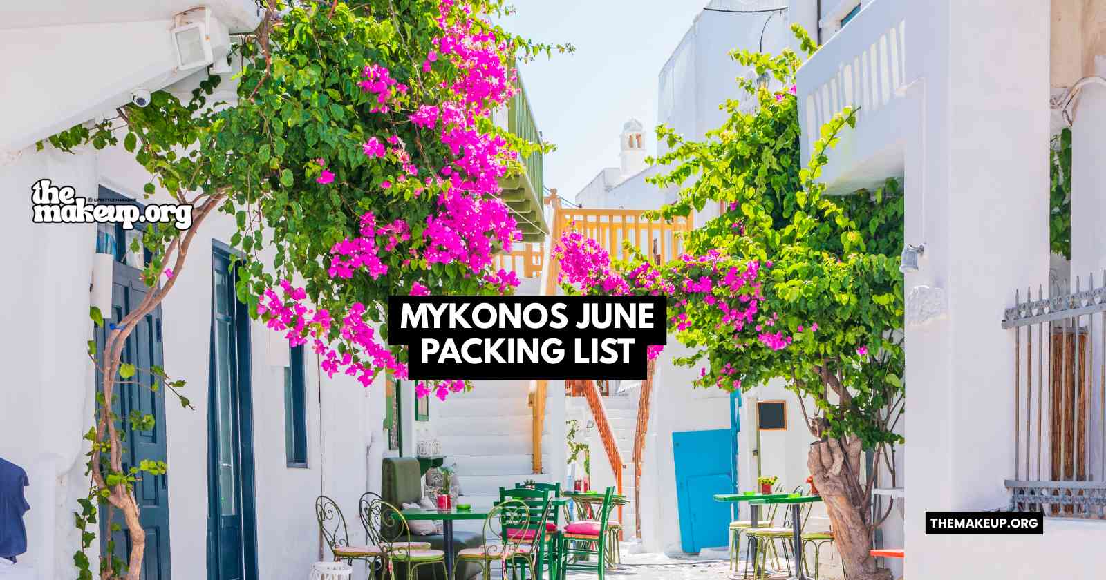 Mykonos June Packing List