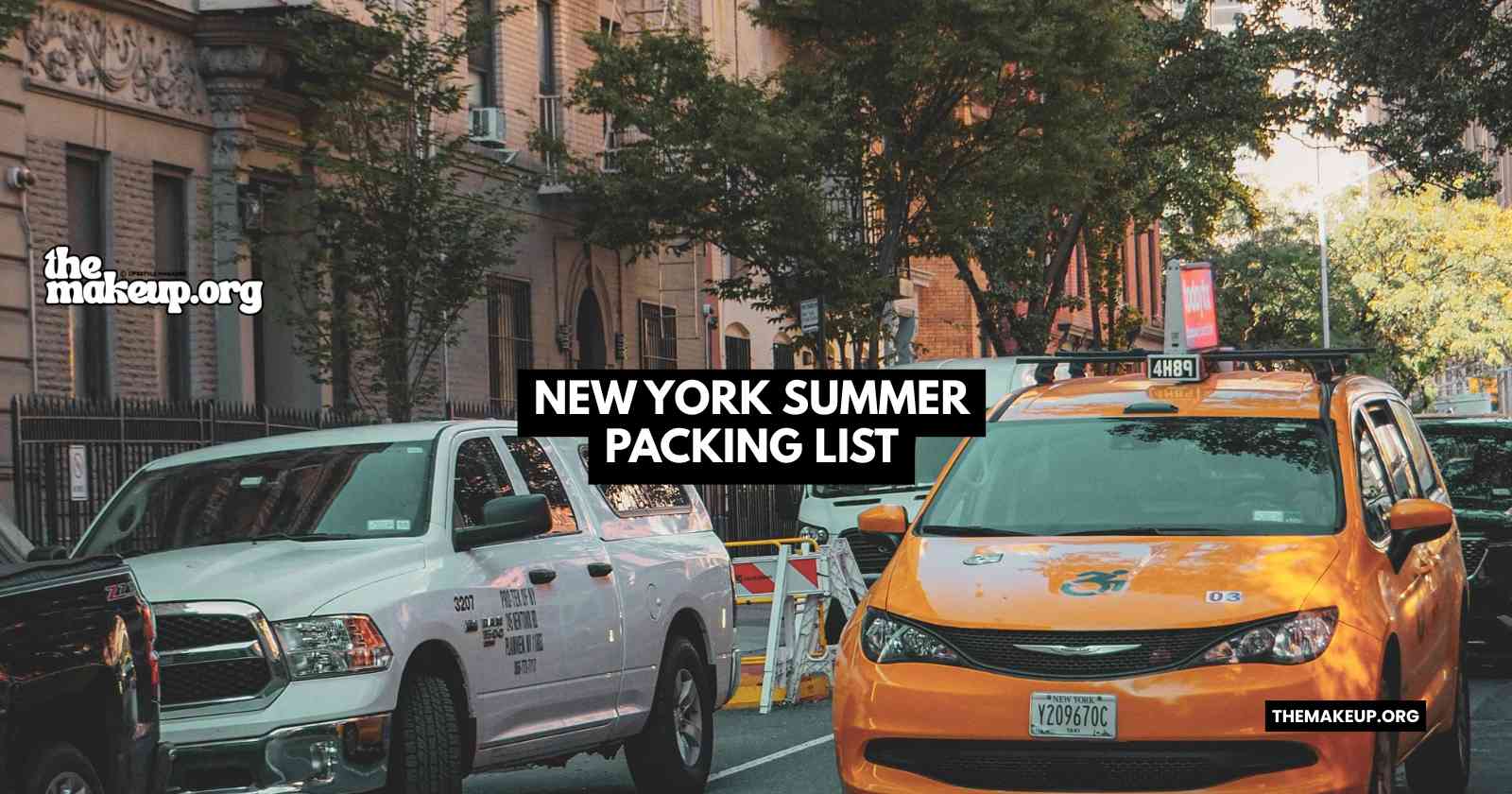 New York Summer Packing List