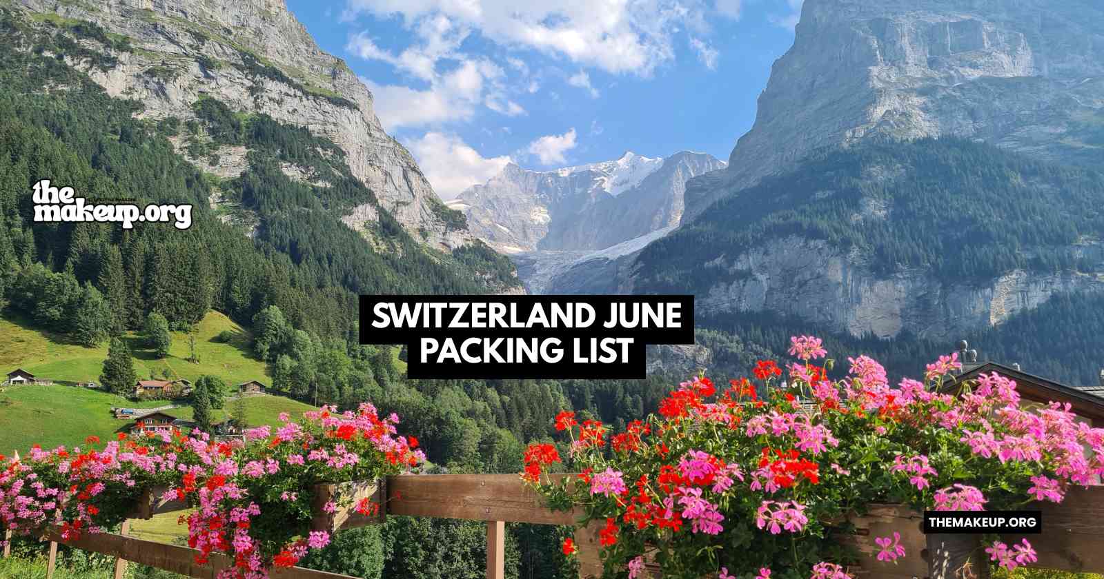 Switzerland June Packing List