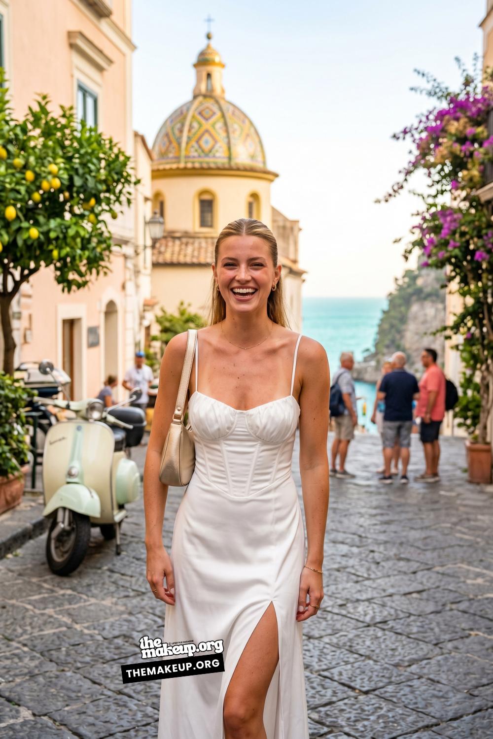 Corseted Slip For Seaside Evenings | Amalfi Coast Travel Wardrobe