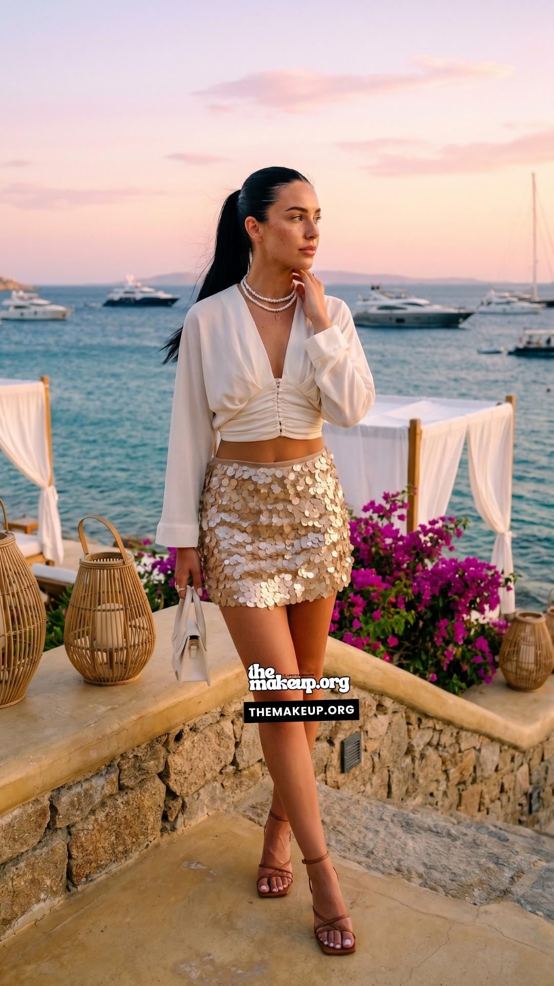 beach club aesthetic
