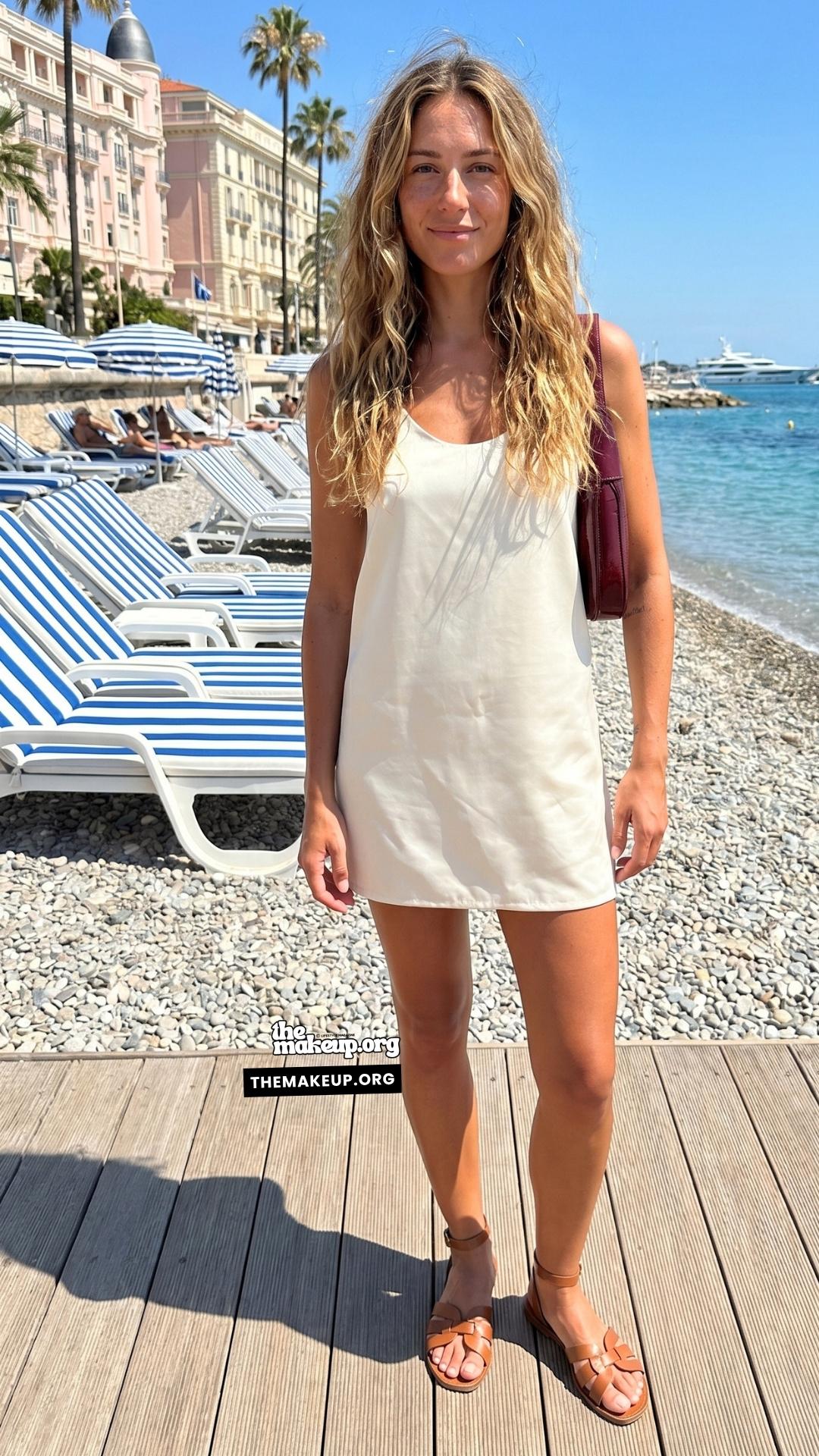 chic beach outfit