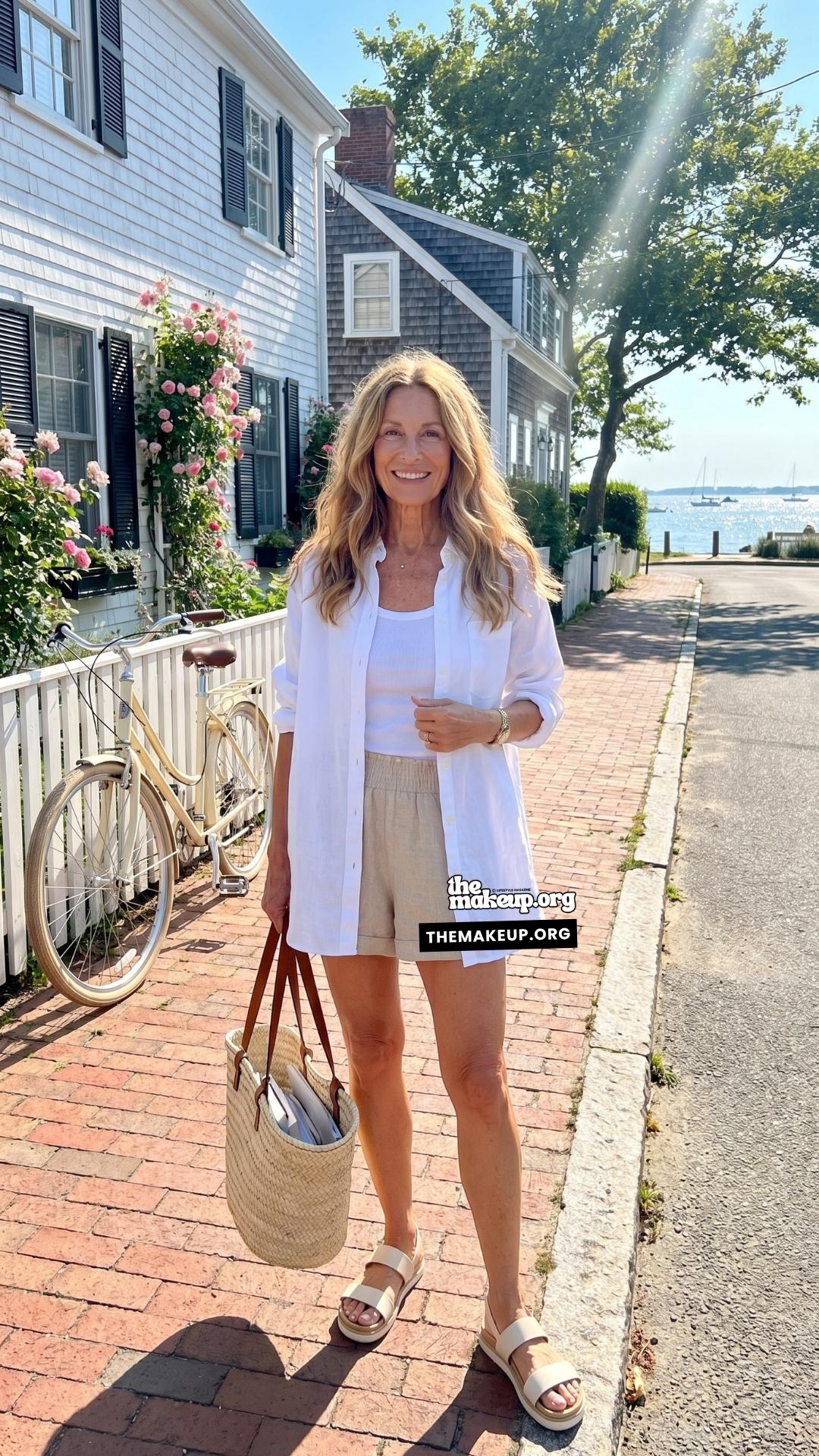 coastal grandma outfits for summer