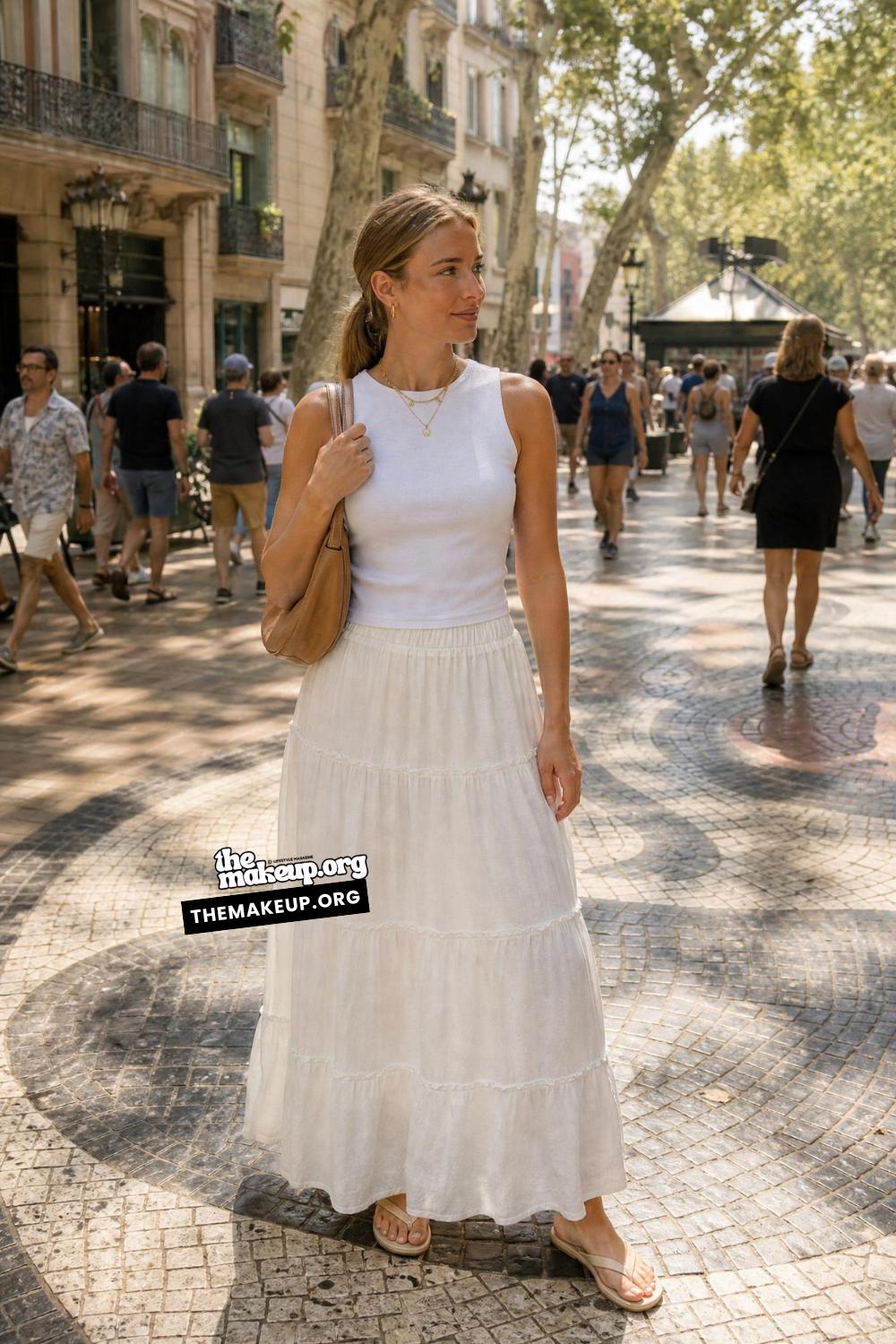 Tiered Maxi For Euro Summers | Europe Summer Clothing Ideas