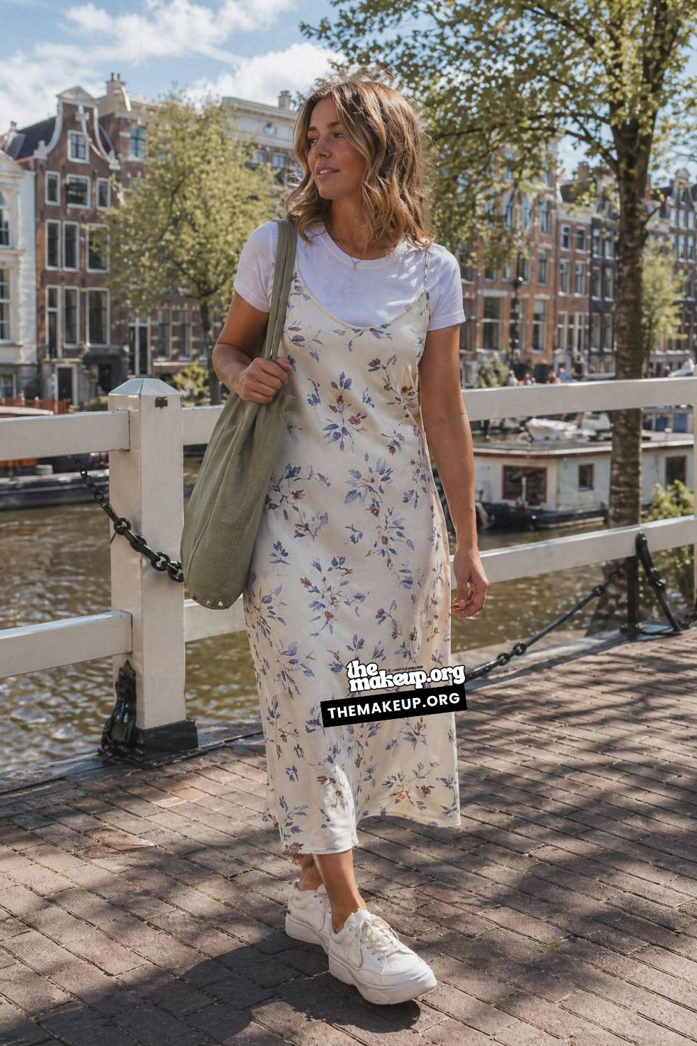 Europe Summer Outfit Inspiration — Floral Slip For Canal Summers