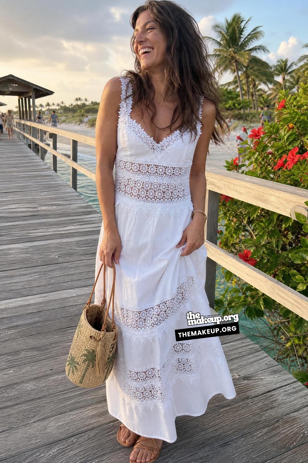 Lace Maxi For Florida Sunsets | Florida Style Inspiration