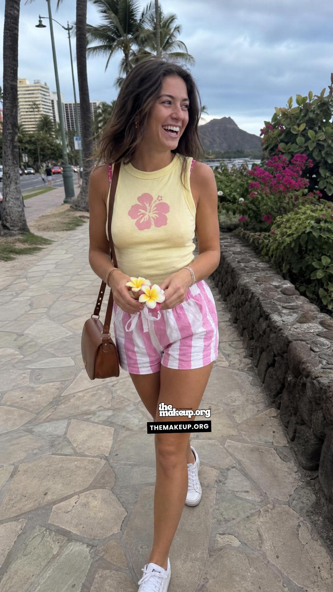 Striped Shorts For Waikiki Strolls | Hawaii Getaway Wardrobe
