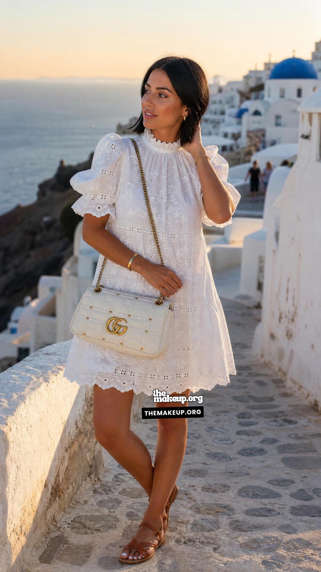 Mykonos Wardrobe Essentials — Eyelet Mini As Mykonos Essential