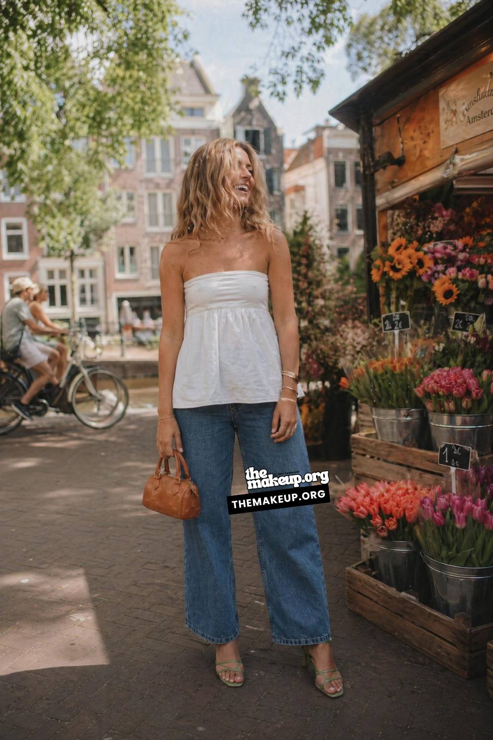 Strapless Top For Summer Markets | Packing List Amsterdam Summer Clothing
