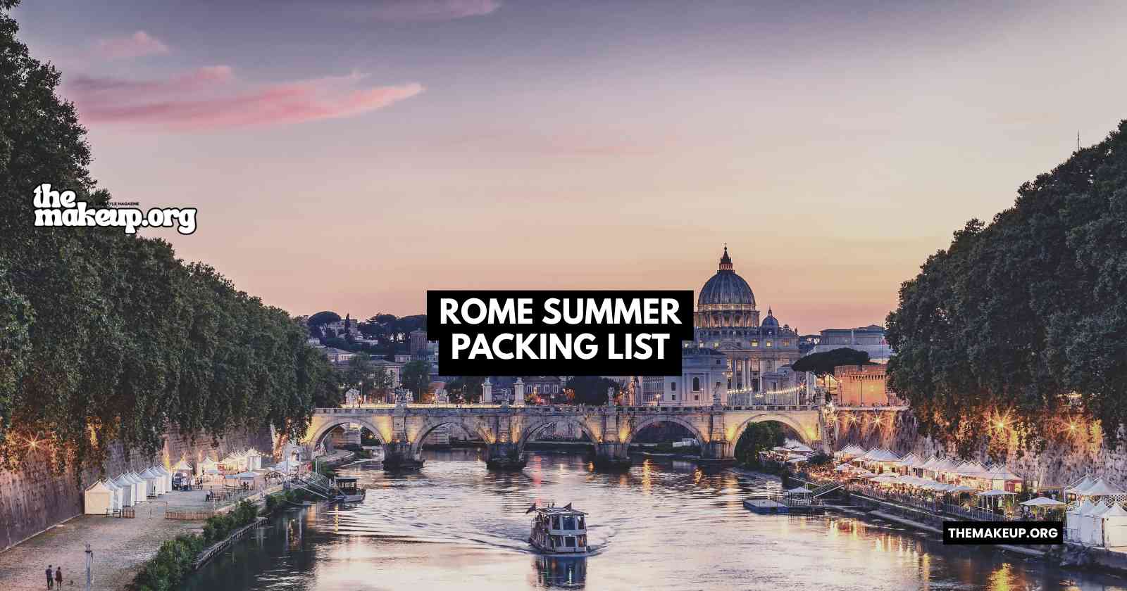 rome summer packing list