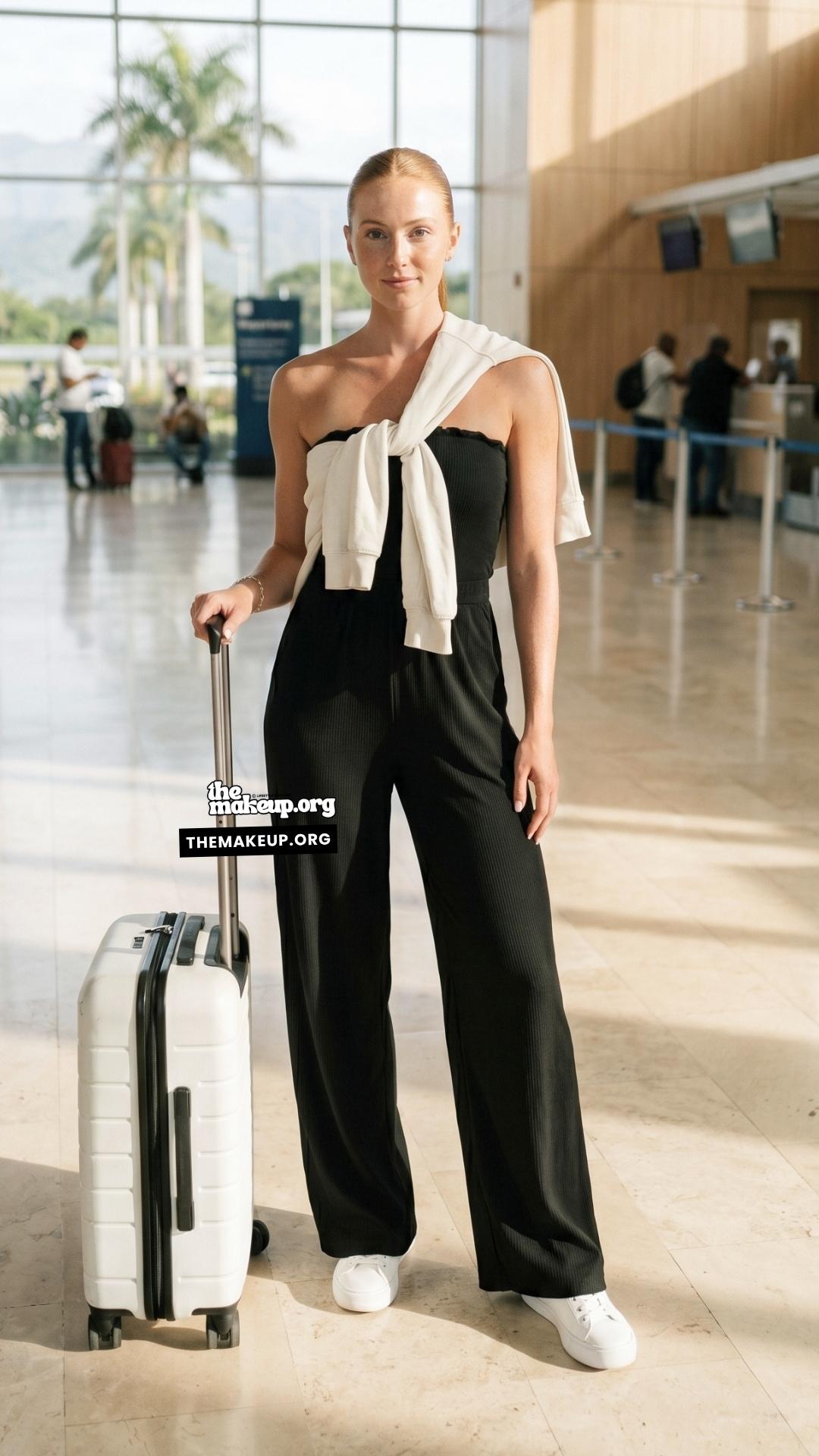 summer travel day wardrobe