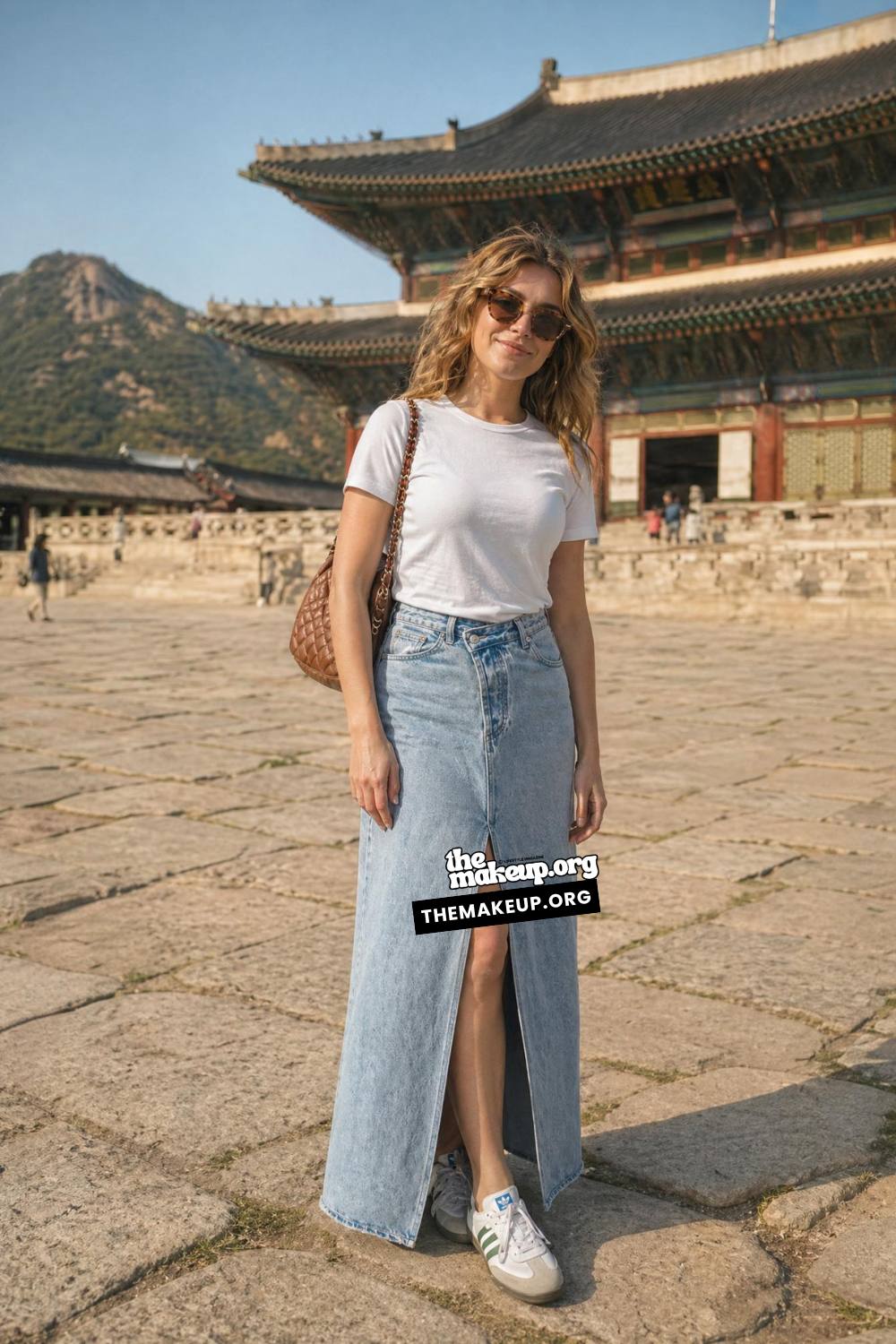 Split Denim Skirt For Summer for What To Pack For Korea Summer