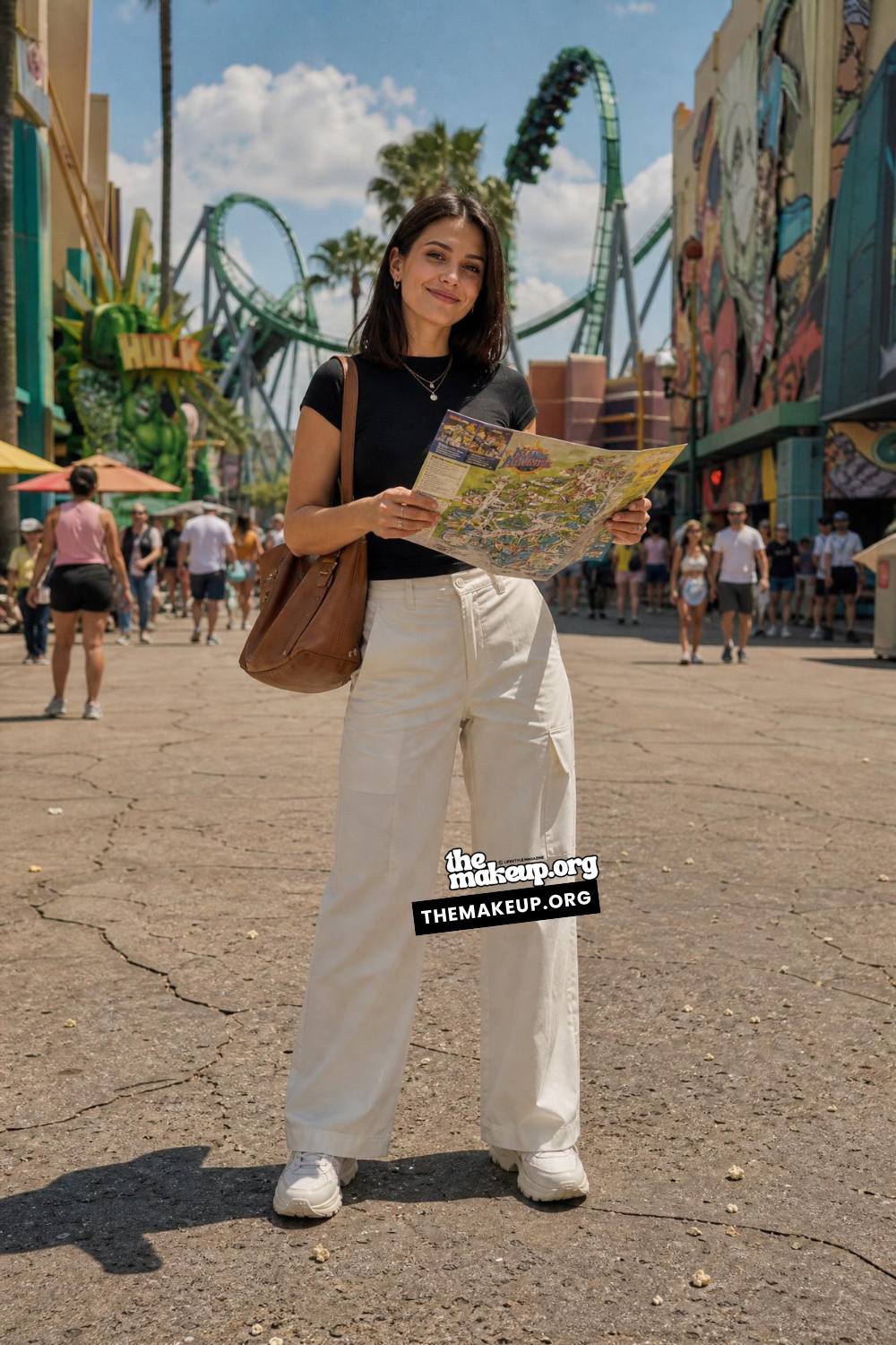 What To Wear In Universal Studios Summer — Wide Leg Pants For Summer Parks