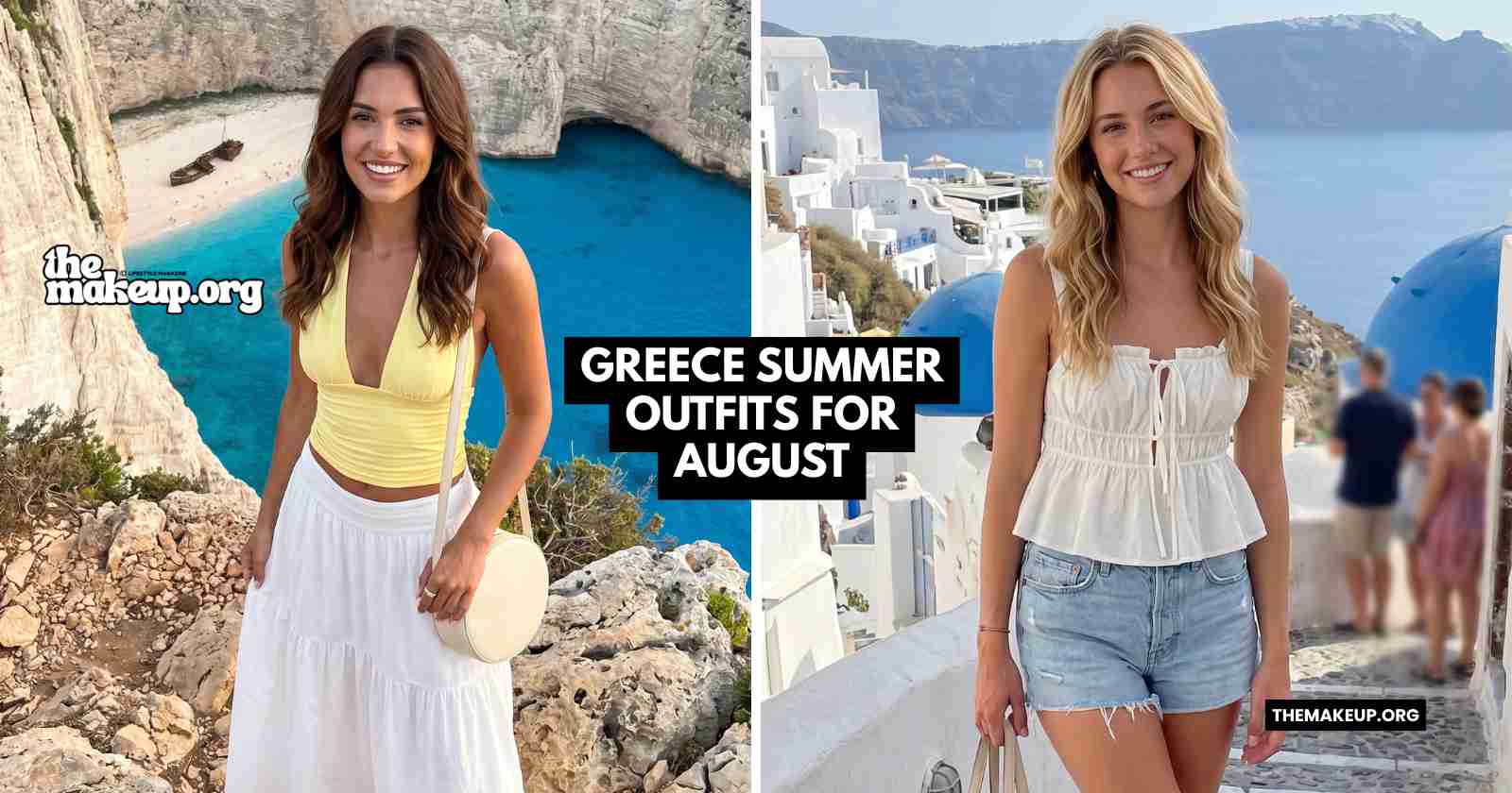 Greece Summer Outfits For August Feat