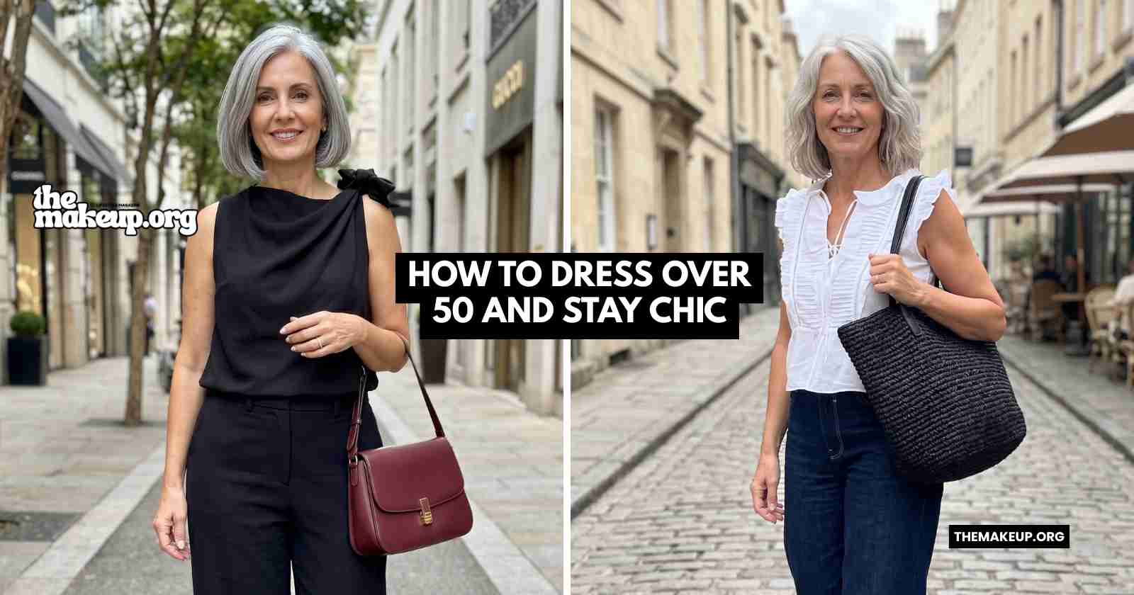 How To Dress Over 50 And Stay Chic Feat