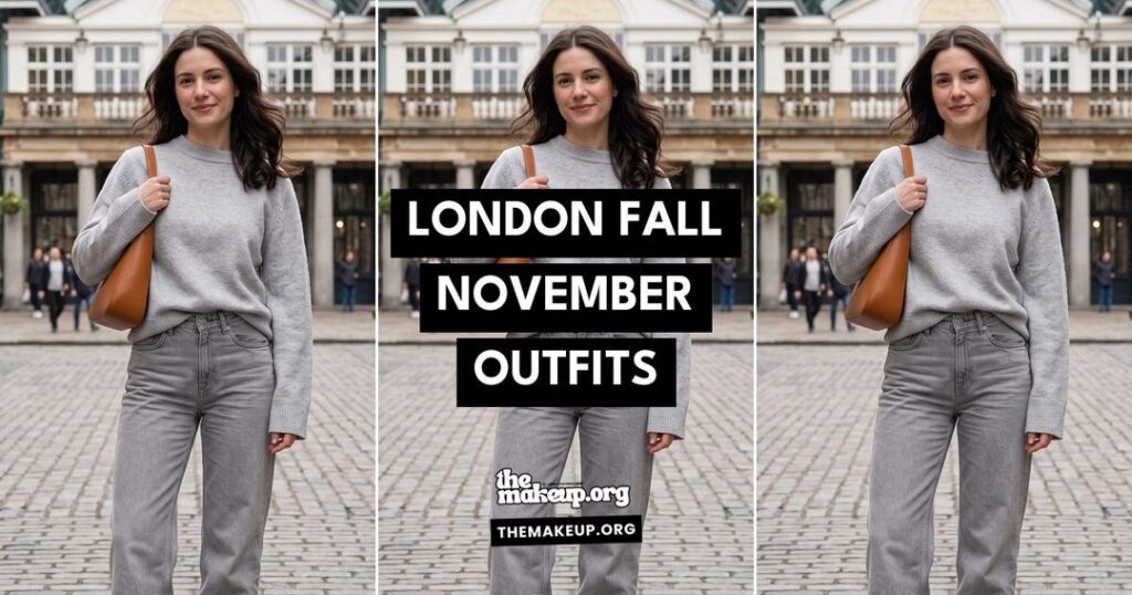 London Fall November Outfits Feat