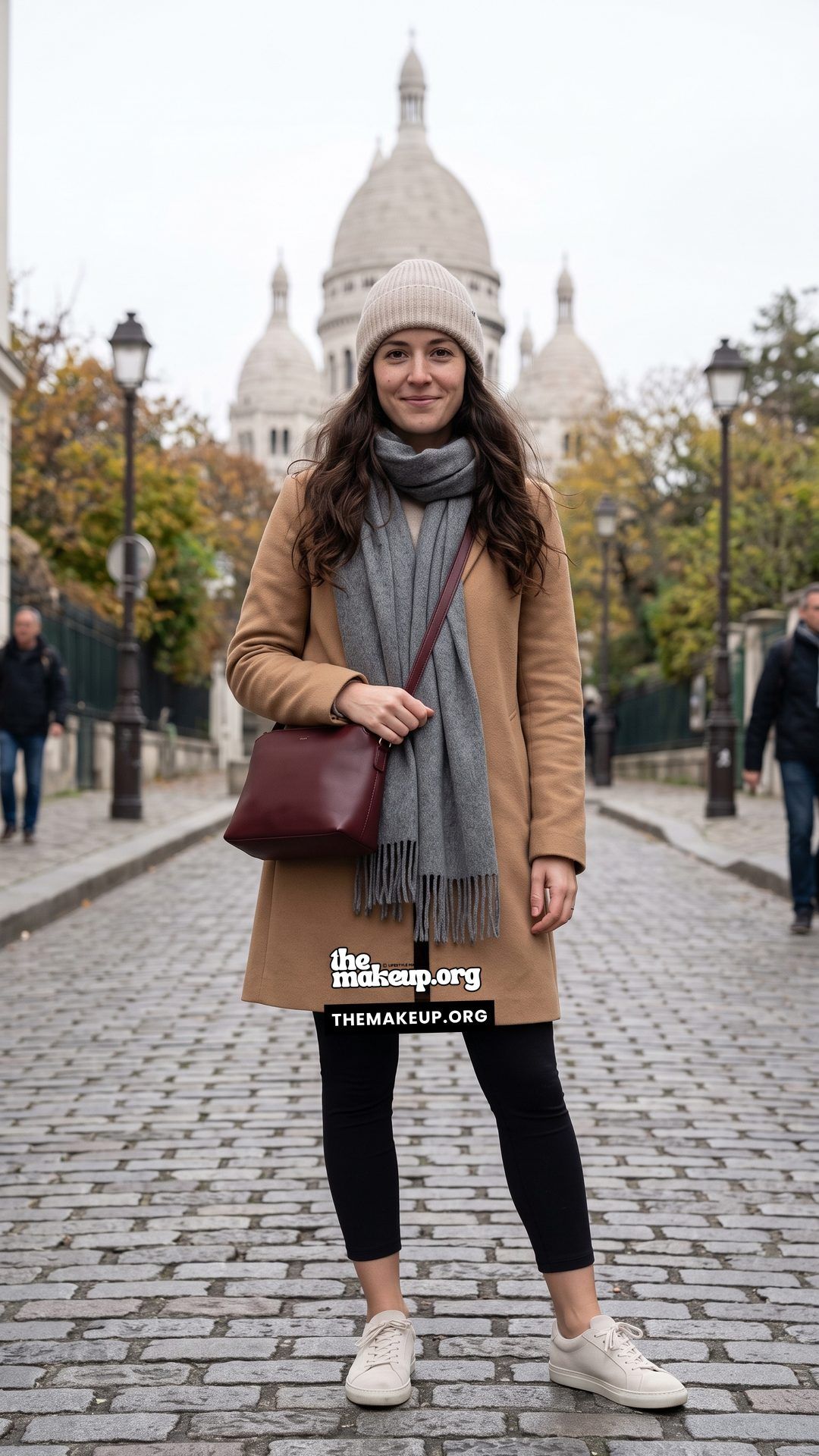 Coat And Cropped Pants Fall Fashion Europe