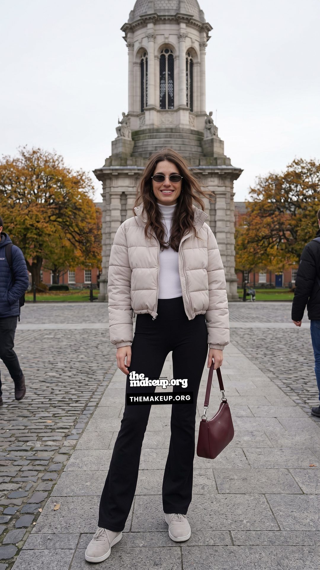 Cropped Puffer Jacket And Trousers Fall