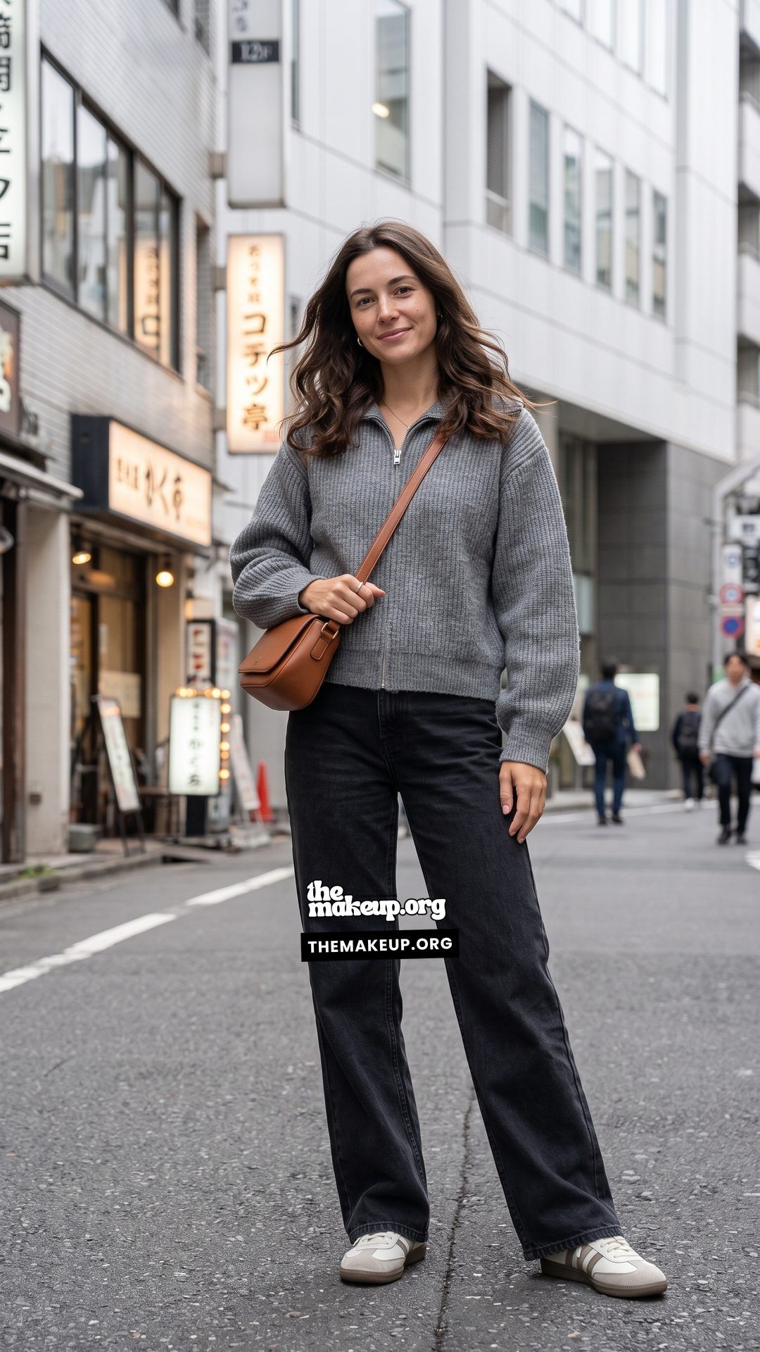 Cropped Sweater And Wide Leg Pants Fall Layering
