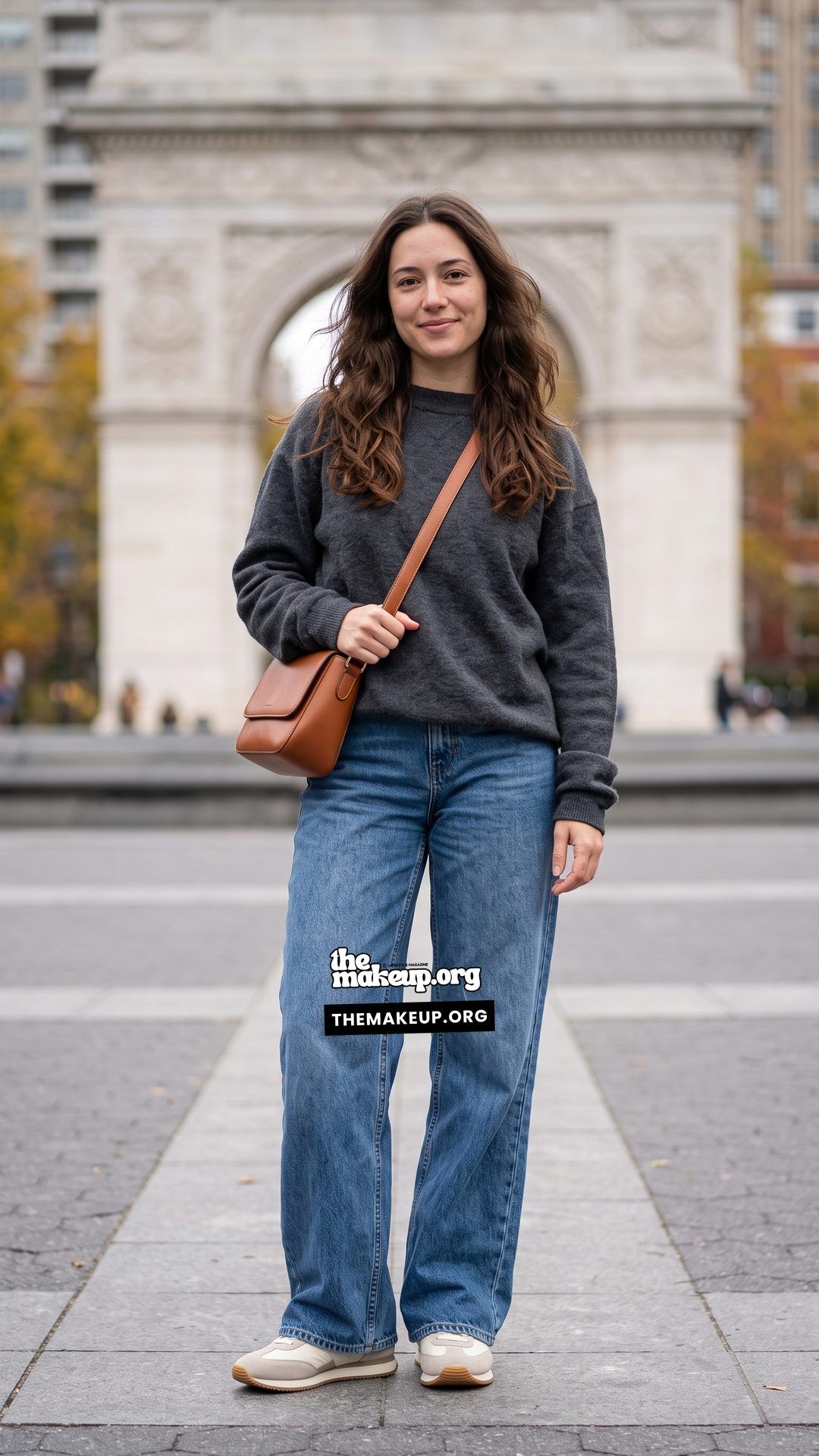 Fleece Sweatshirt And Denim November Style