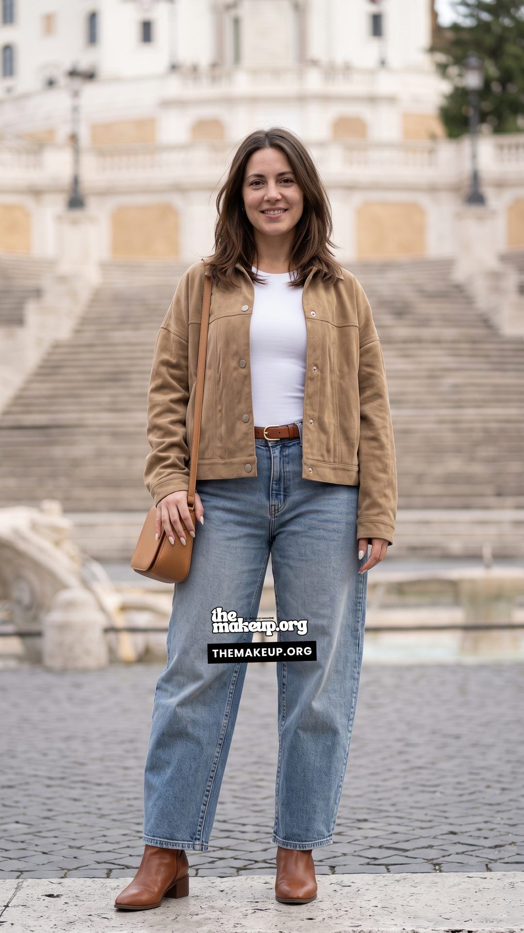 Jacket And Jeans Fall Vacation Italy