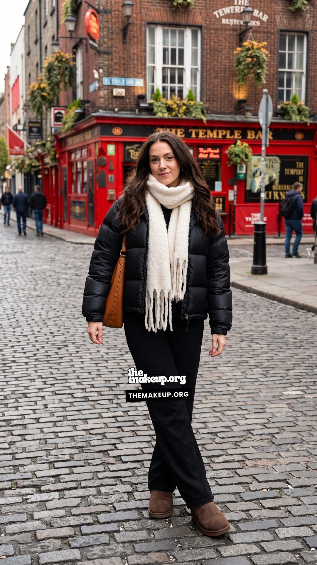 Puffer Jacket And Jeans Fall Vacation Ireland
