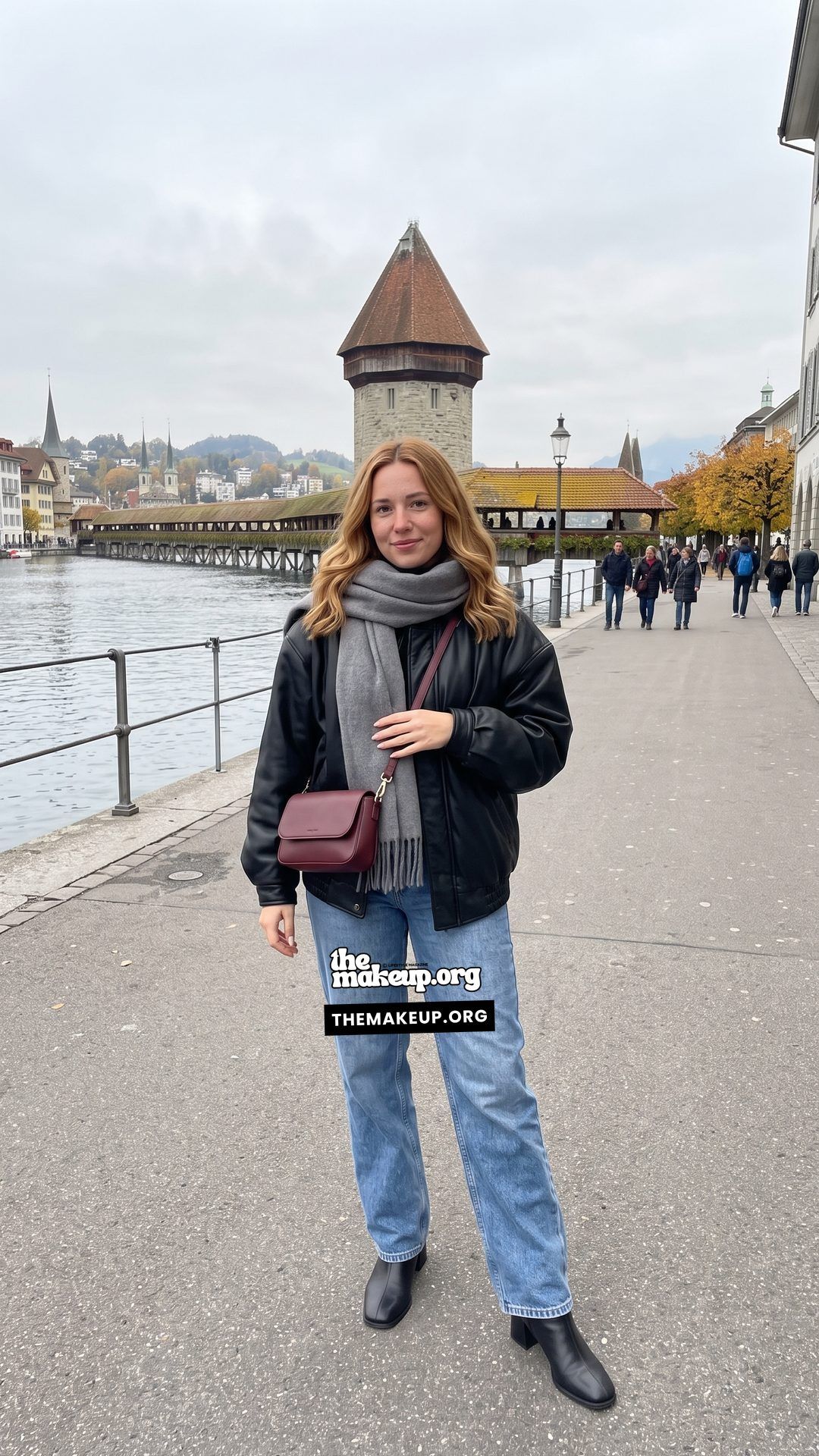 Puffer Jacket And Jeans For Swiss Fall