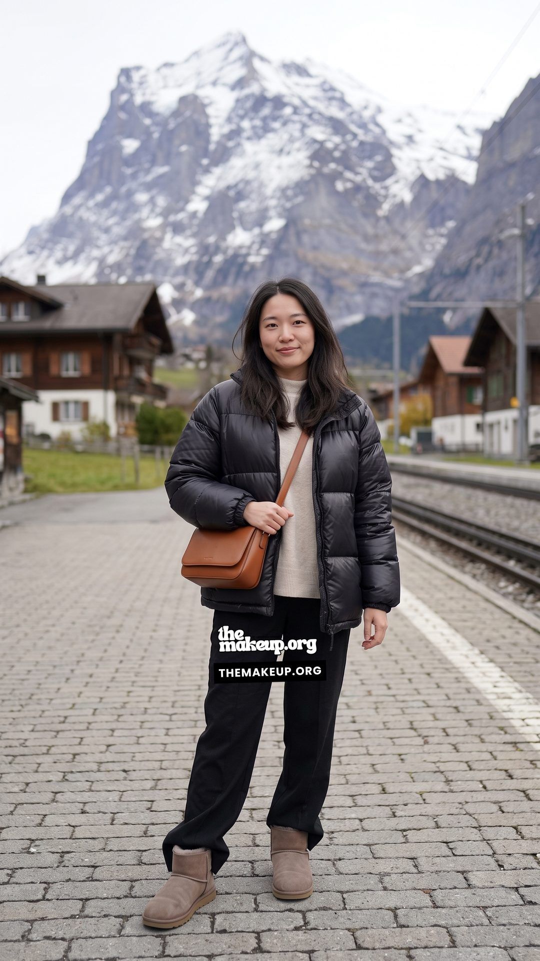 Puffer Jacket And Pants For European Fall Travel