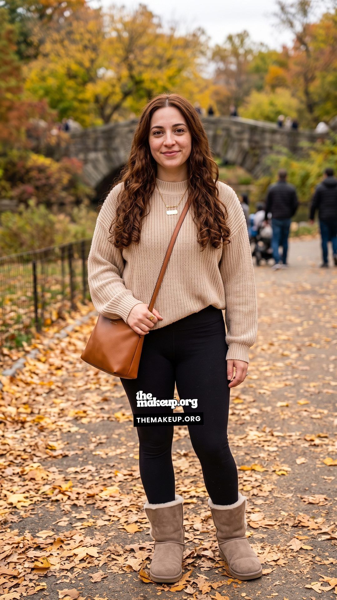 Ribbed Sweater And Pants Fall Look